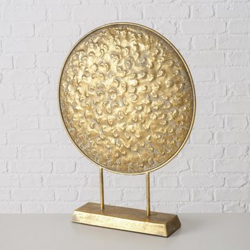 BOLTZE Skulptur Goldener Schimmer des Handwerks: Dekoaufsteller 'Citala'