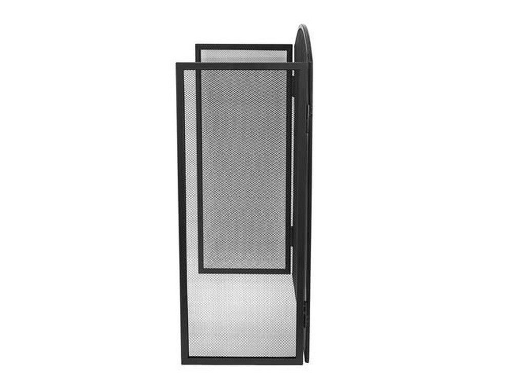 Kaminer Kamingitter Kaminschirm Funkenschutz Kaminschutz (Spar-Set, 1-tlg., universell), Stabile Stahlkonstruktion sorgt für sicheren Stand