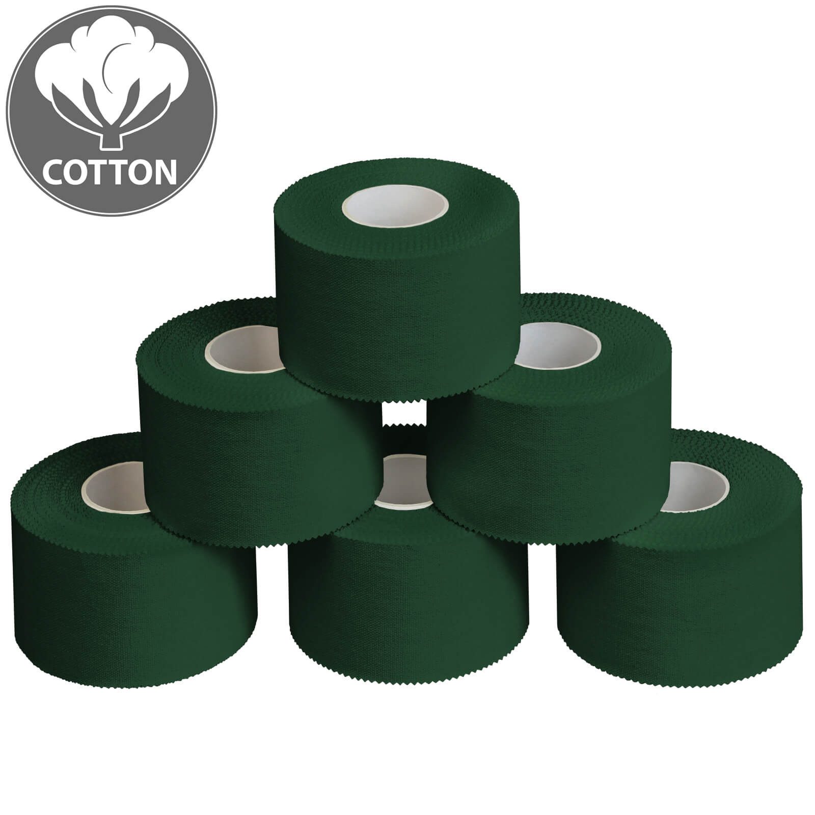 ALPIDEX Bandage 6 x ALPIDEX Sport-Tape 3,8 cm x 10 m in verschiedenen Farben