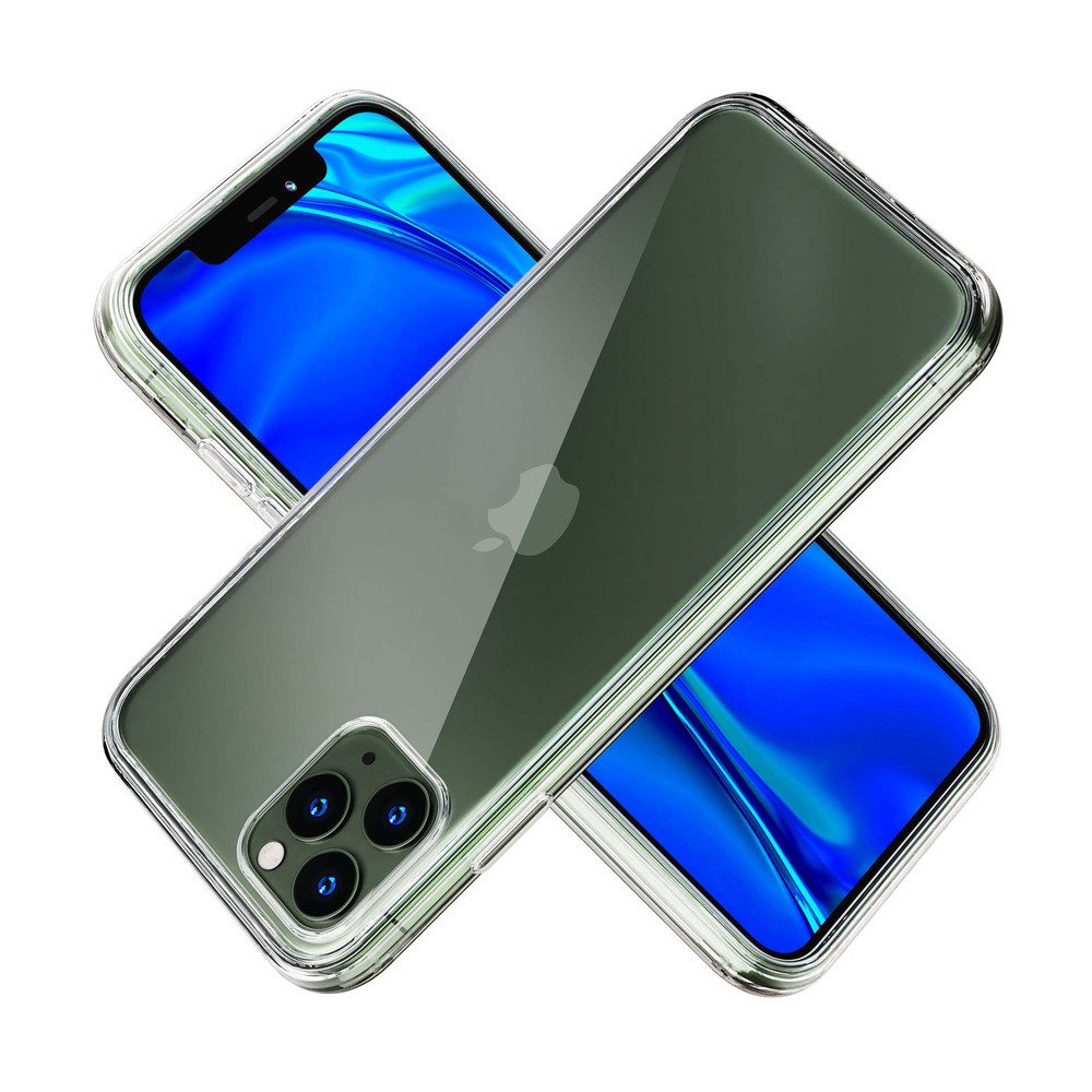 3MK Smartphone-Hülle Handyhülle Schutzhülle Rückschale, transparent, stoßfest, erhöhter Kameraschutz