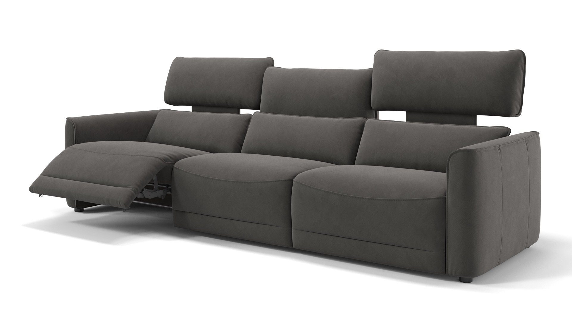 Sofanella 3-Sitzer Stoff GALA, Relaxcouch, Designersofa, Designer Sofa, 3er Couch, Sofagarnitur