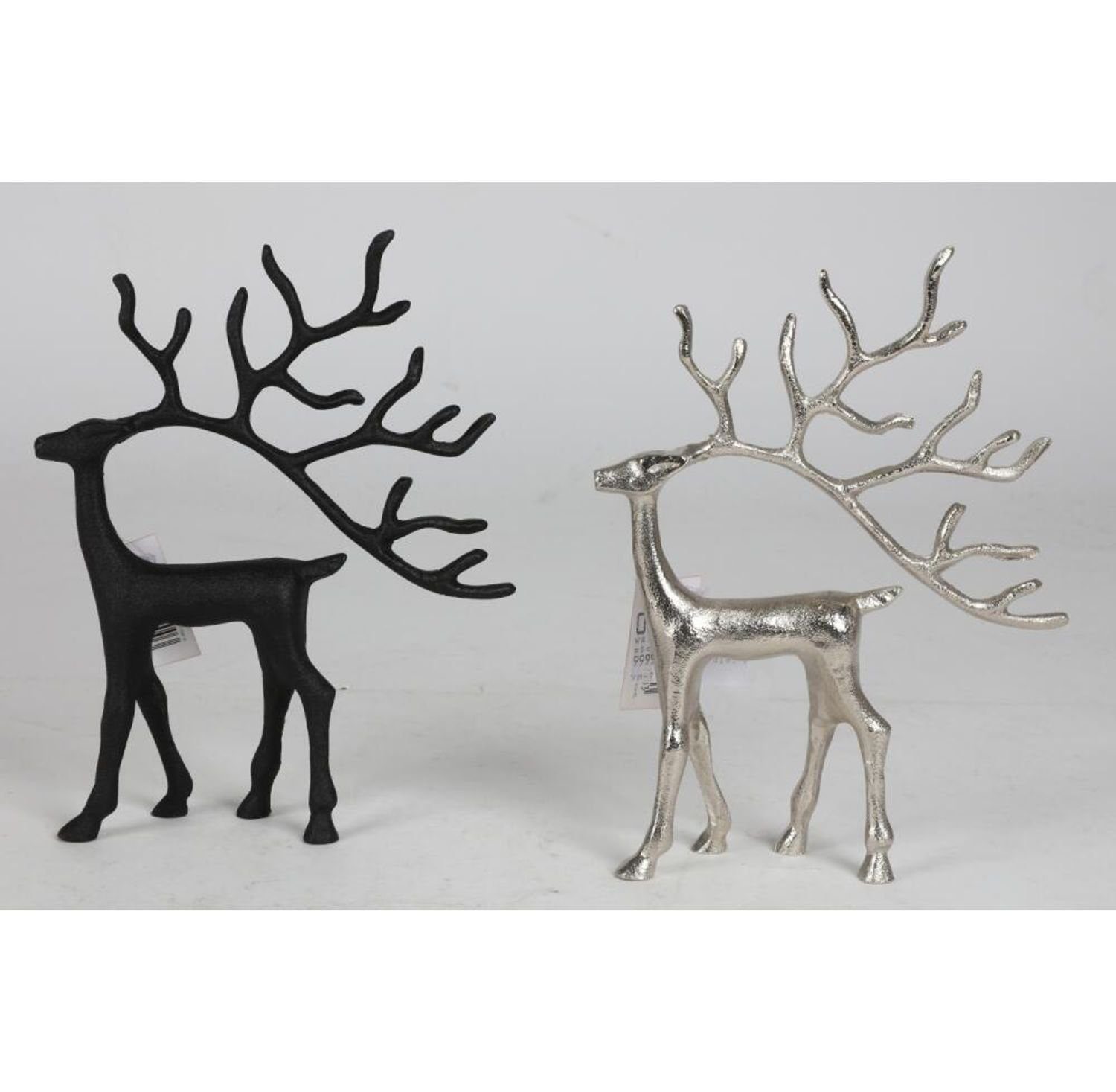 BURI Dekofigur BURI Rentier Metall Аксесуари для будинку Christmas Figur Fenster Tisch Advent