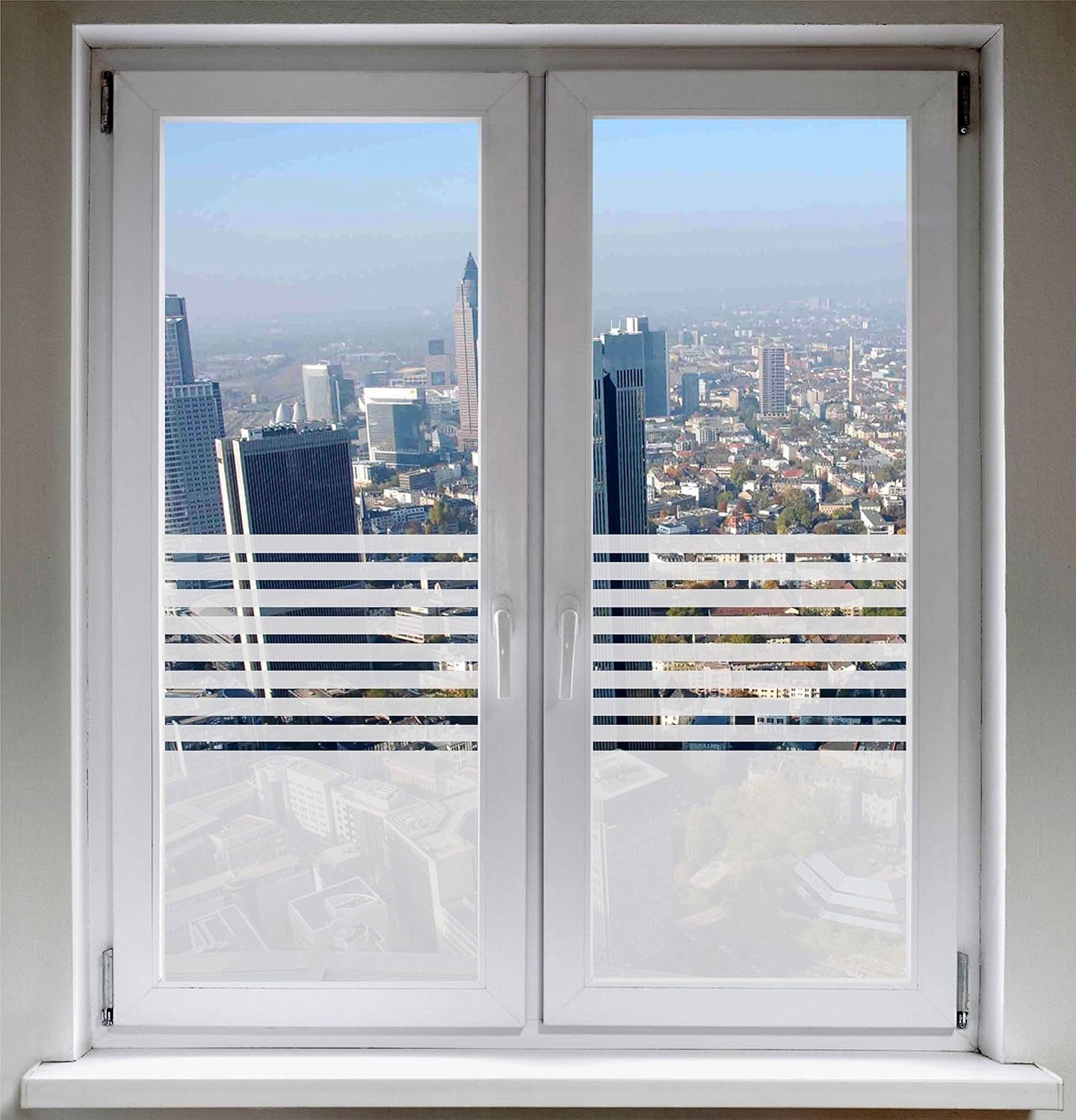 INDIGOS UG Fensterfolie Fensterfolie Sonnenschutz Sichtschutzfolie Streifen günstig online kaufen