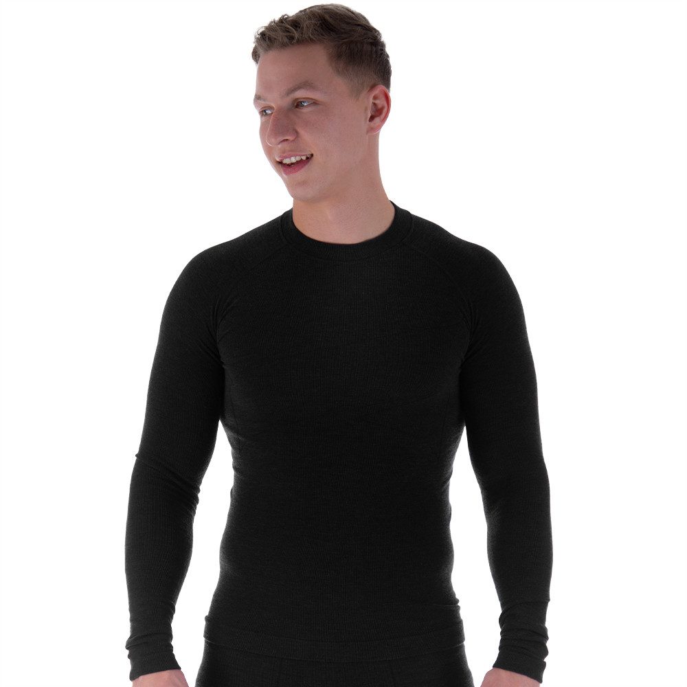Thermounterhemd Atmungsaktives Merino Thermounterhemd für Herren – für Outdoor-Sport