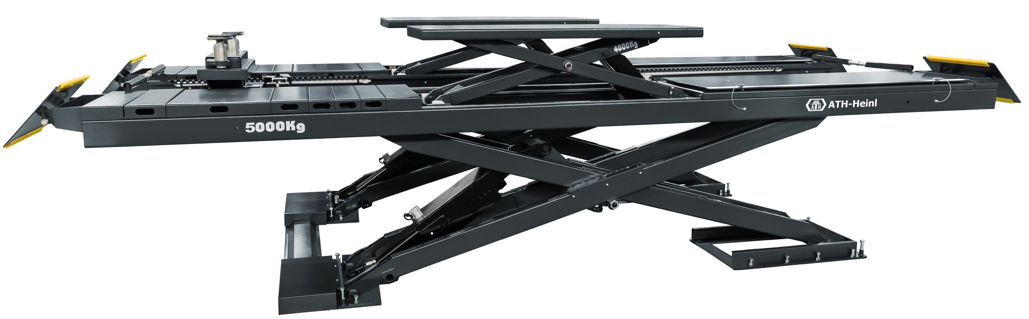 Wagenheber ATH Cross Lift 40 UGA Auffahr Scherenhebebühne, 4t KFZ Hebebühne