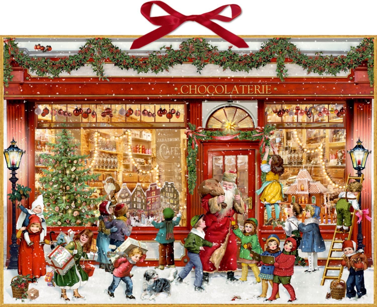 Coppenrath Wandkalender Wand-Adventskalender – Chocolaterie