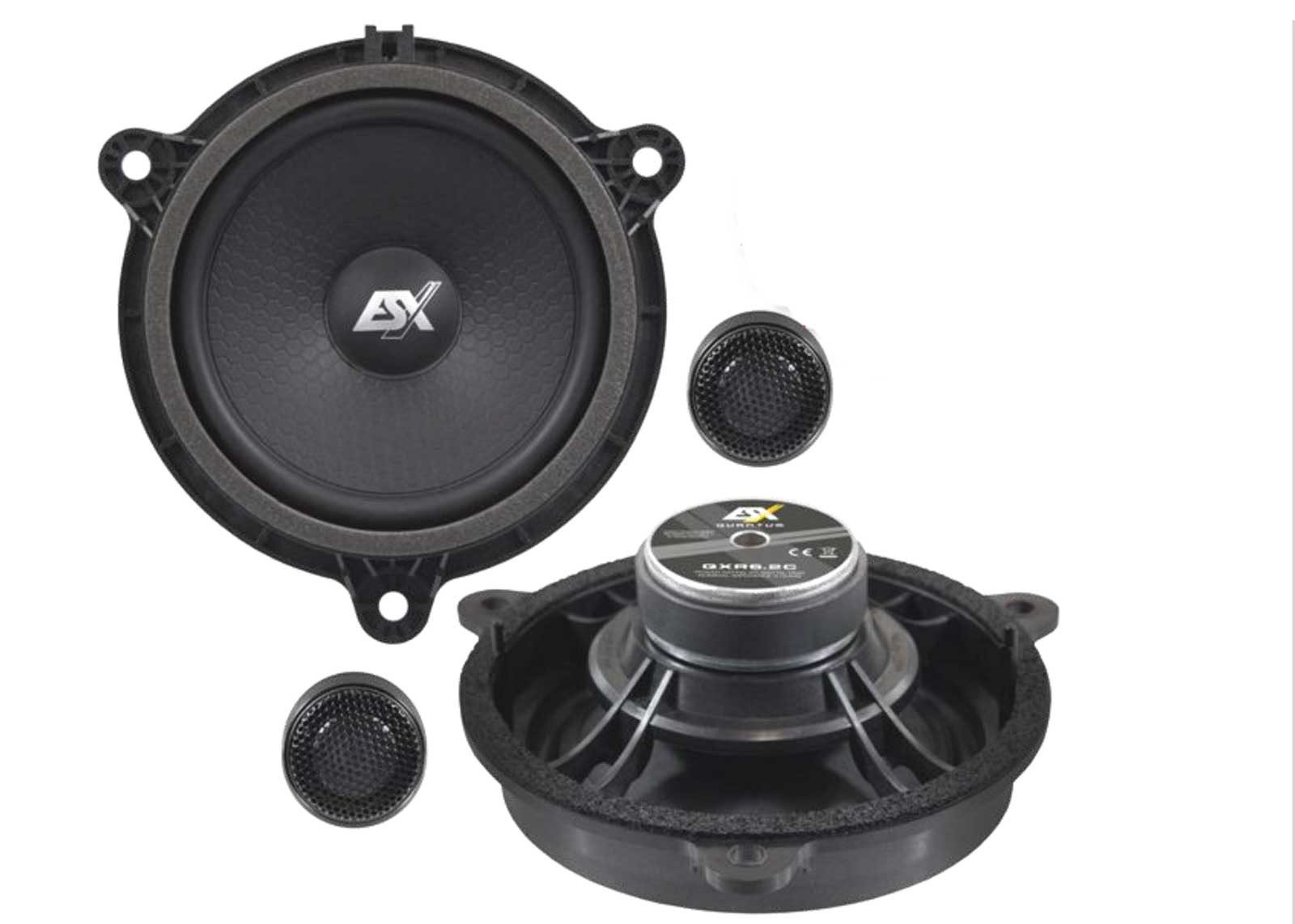 ESX ESX QXR6.2C 2-Wege Kompo Lautsprecher 16 cm Renault Auto-Lautsprecher