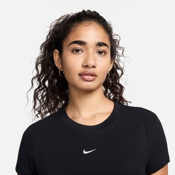 Nike Sportswear T-Shirt Damen T-Shirt CHILL KNIT Slim Fit (1-tlg)