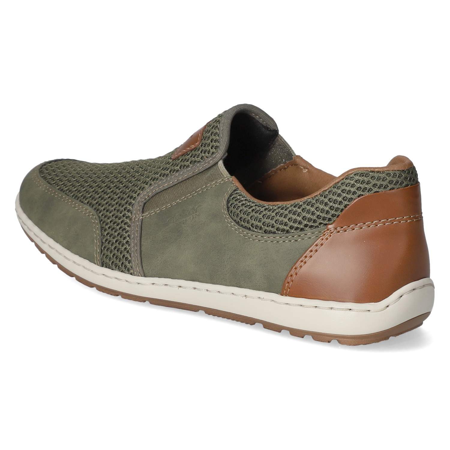 Rieker Rieker Slipper 08869-54 Herren Textil & Synthetik green Slipper – Bild 3 von 5