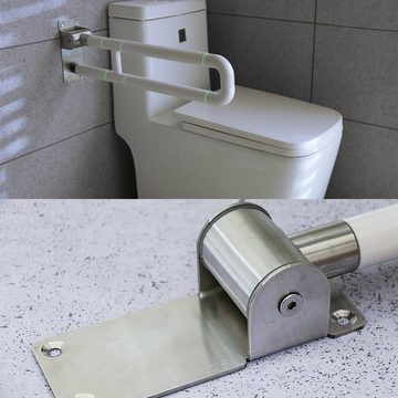 TWSOUL Armlehne Wandstützgriff für Senioren 60 CM Haltegriff Toiletten Dusche WC