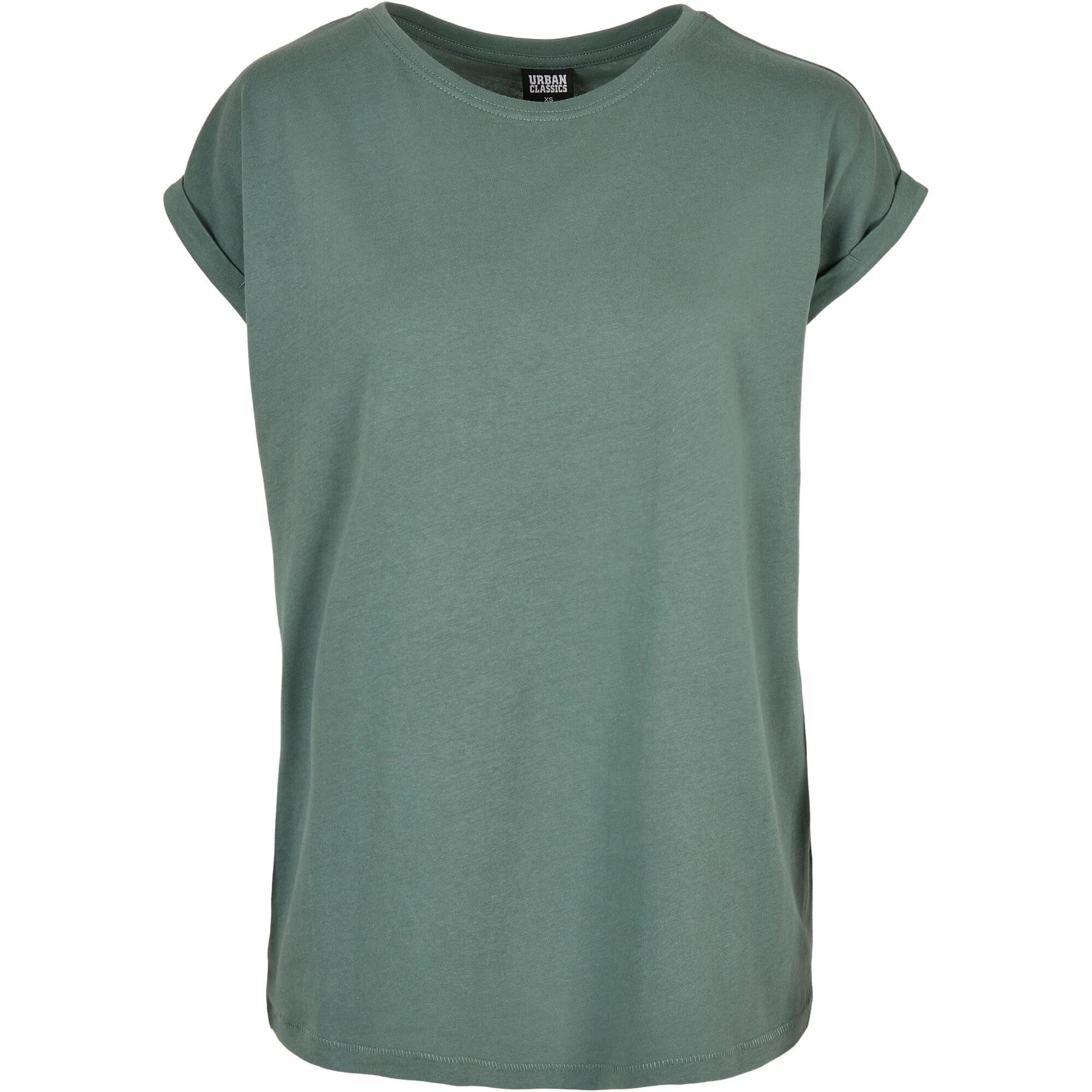 URBAN CLASSICS T-Shirt Urban Classics Damen Ladies Extended Shoulder Tee günstig online kaufen