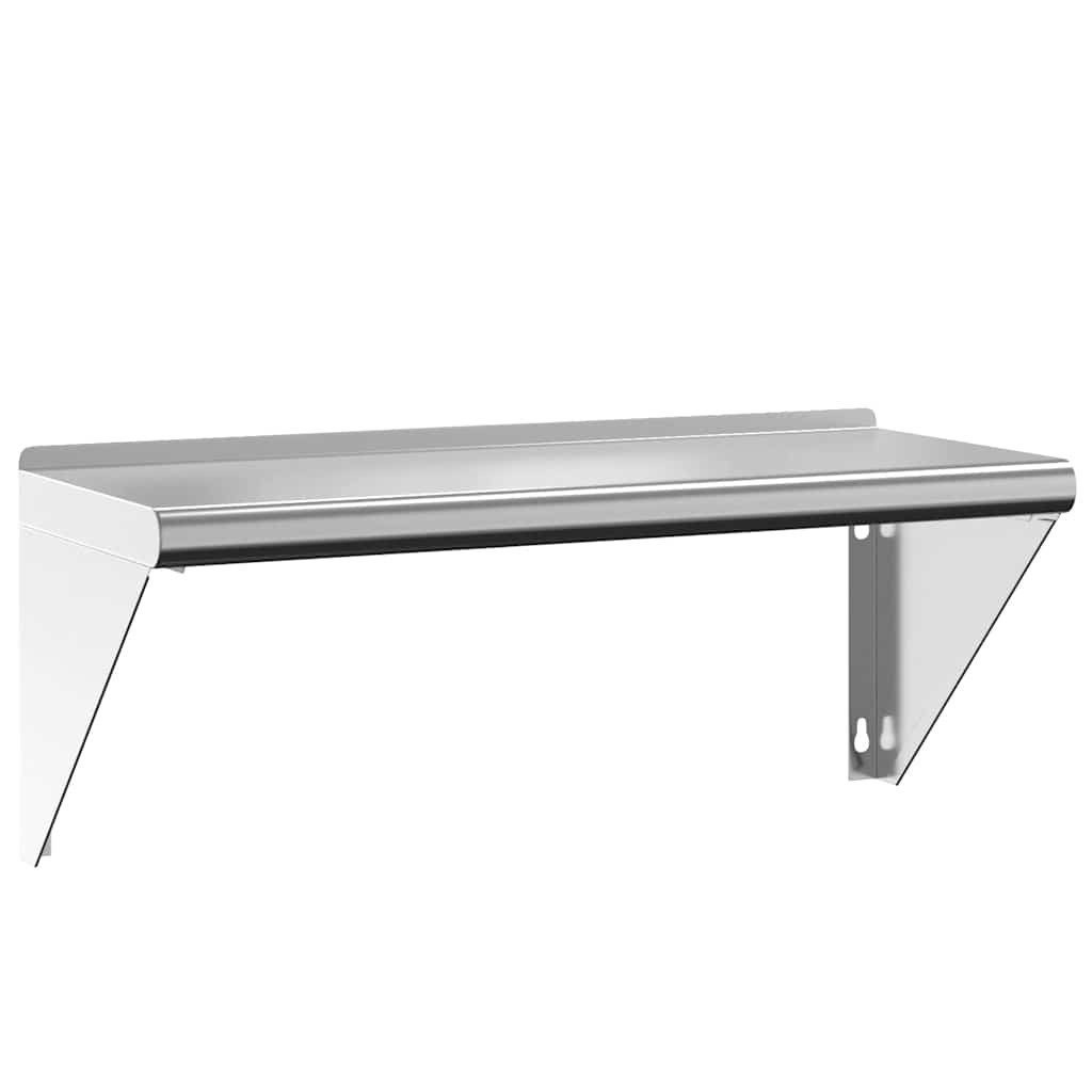vidaXL Regal Wandregal 75x30x31 cm Silbern günstig online kaufen