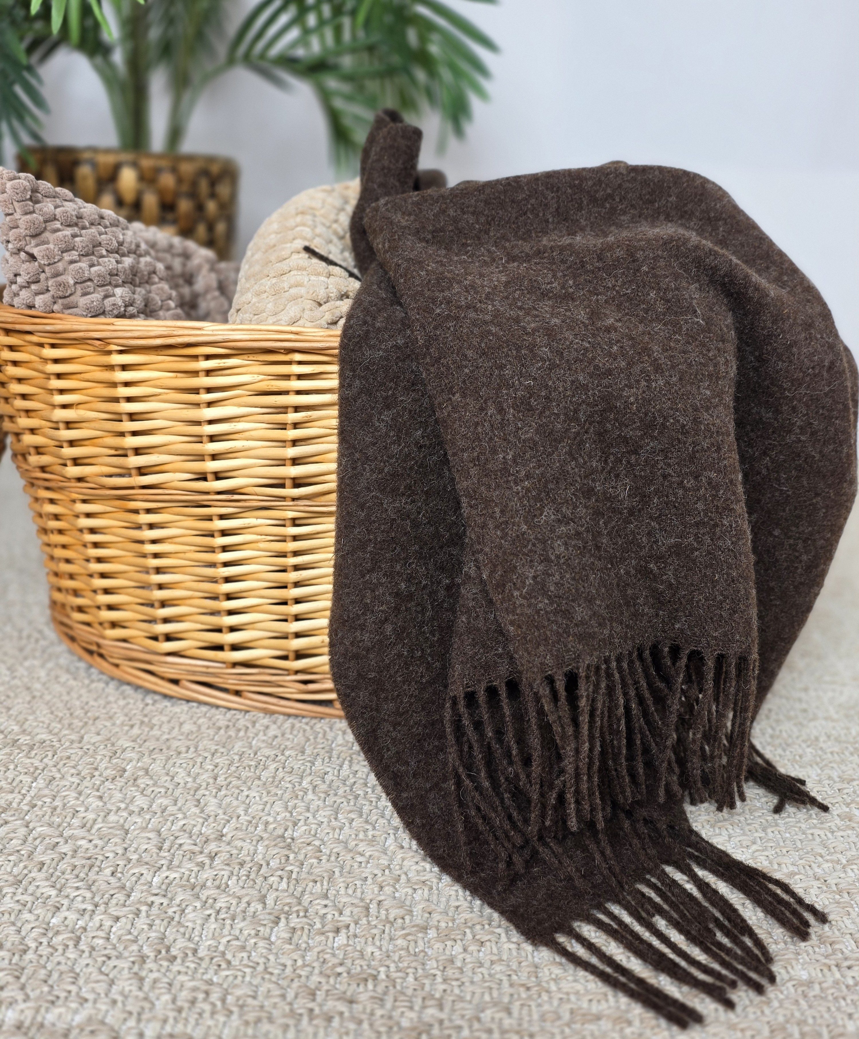 Wolldecke Wolldecke TIROL (doubleface) 100% Schurwolle 140 x 200 cm, STTS