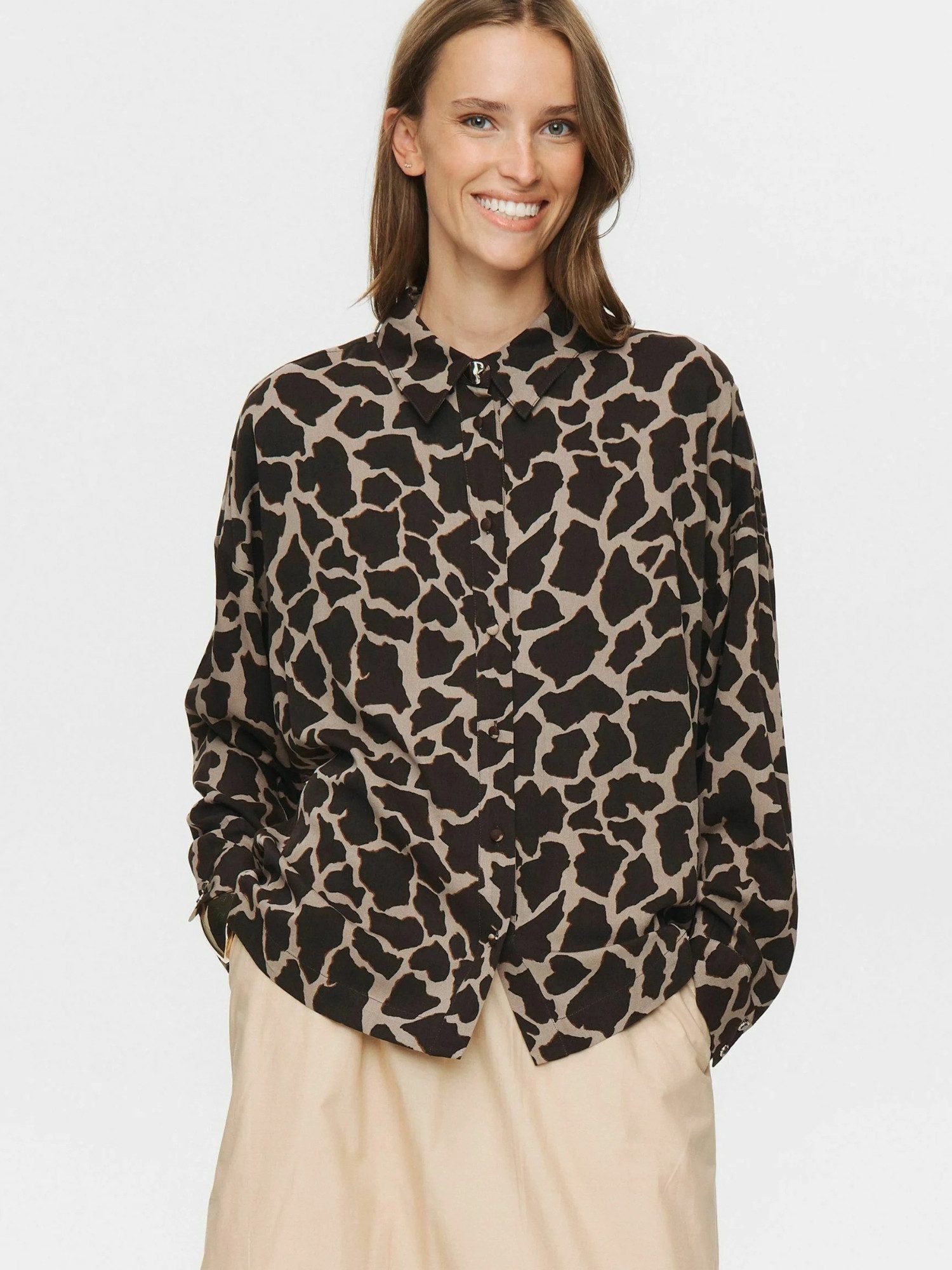 nümph Langarmhemd Nümph Shirt NUHANA