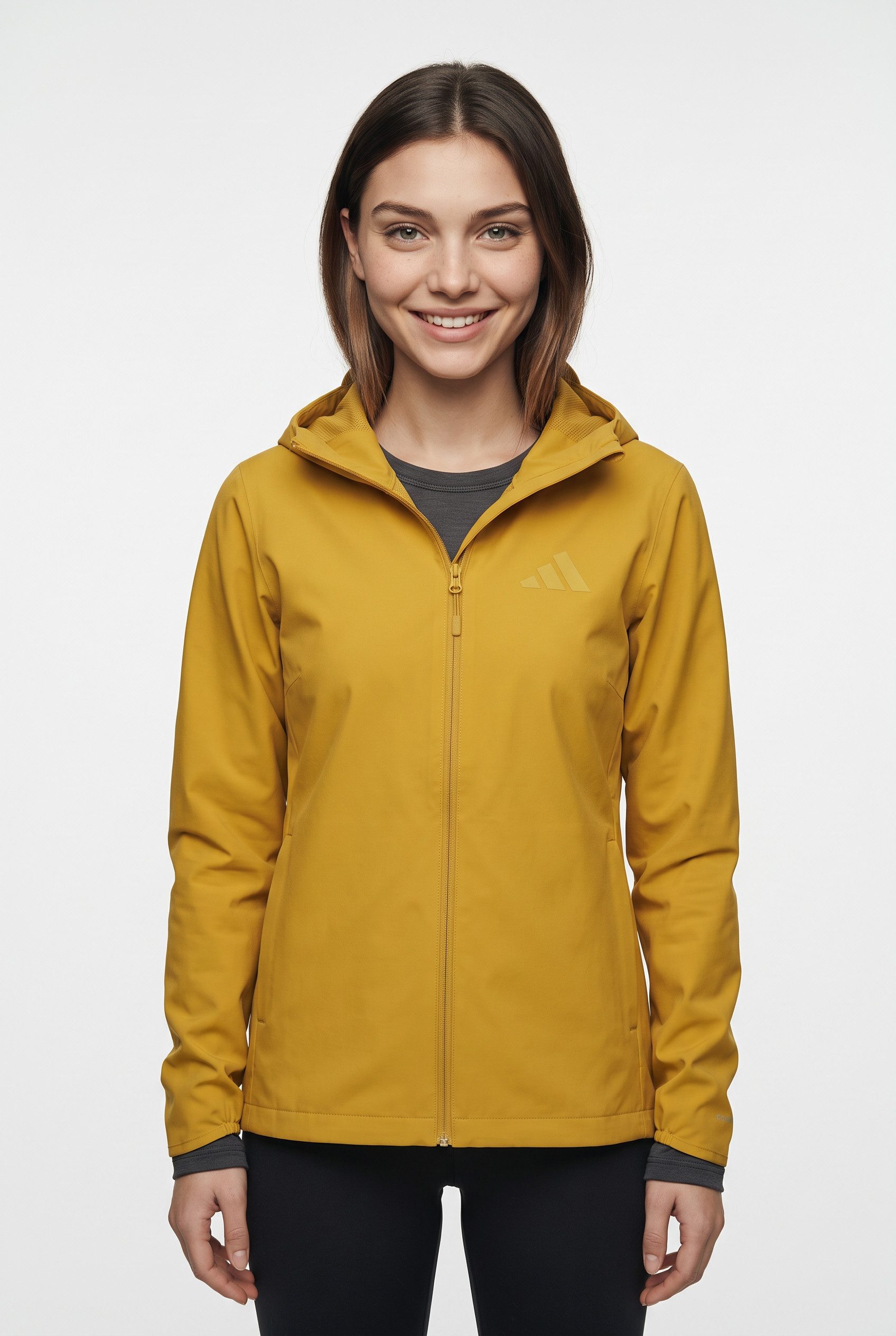 adidas TERREX Outdoorjacke W MT ESS 2L R J sportlicher Stil, aus Polyester, mit Climaproof® Technologie