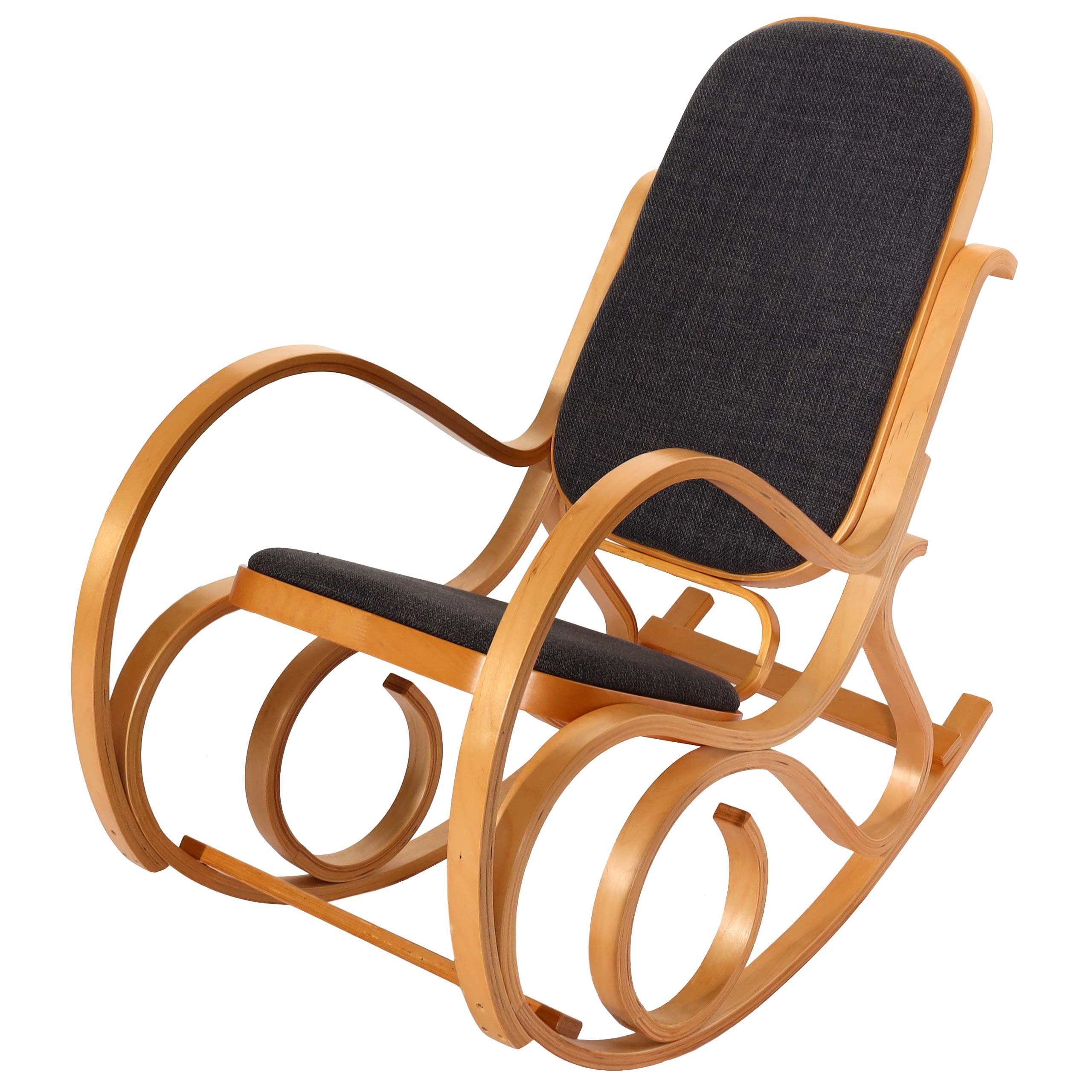 MCW Schaukelstuhl Gallarate, Retro-Design, Stabiles Gestell, günstig online kaufen