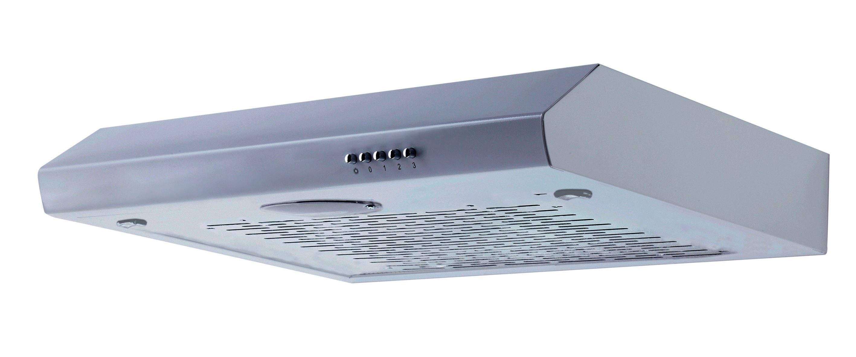 PKM Unterbauhaube UBH5000X 60cm silbergrau Umluft Abluft Dunstabzugshaube LED UBH5000X 60cm silbergrau Umluft Abluft Dunstabzugshaube LED, Schmale Unterbauhaube, 60cm breit, zeitlos passend für jede Küche