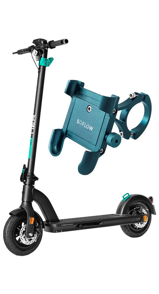 E-Scooter SO myTIER + SoFlow Handyhalterung Premium