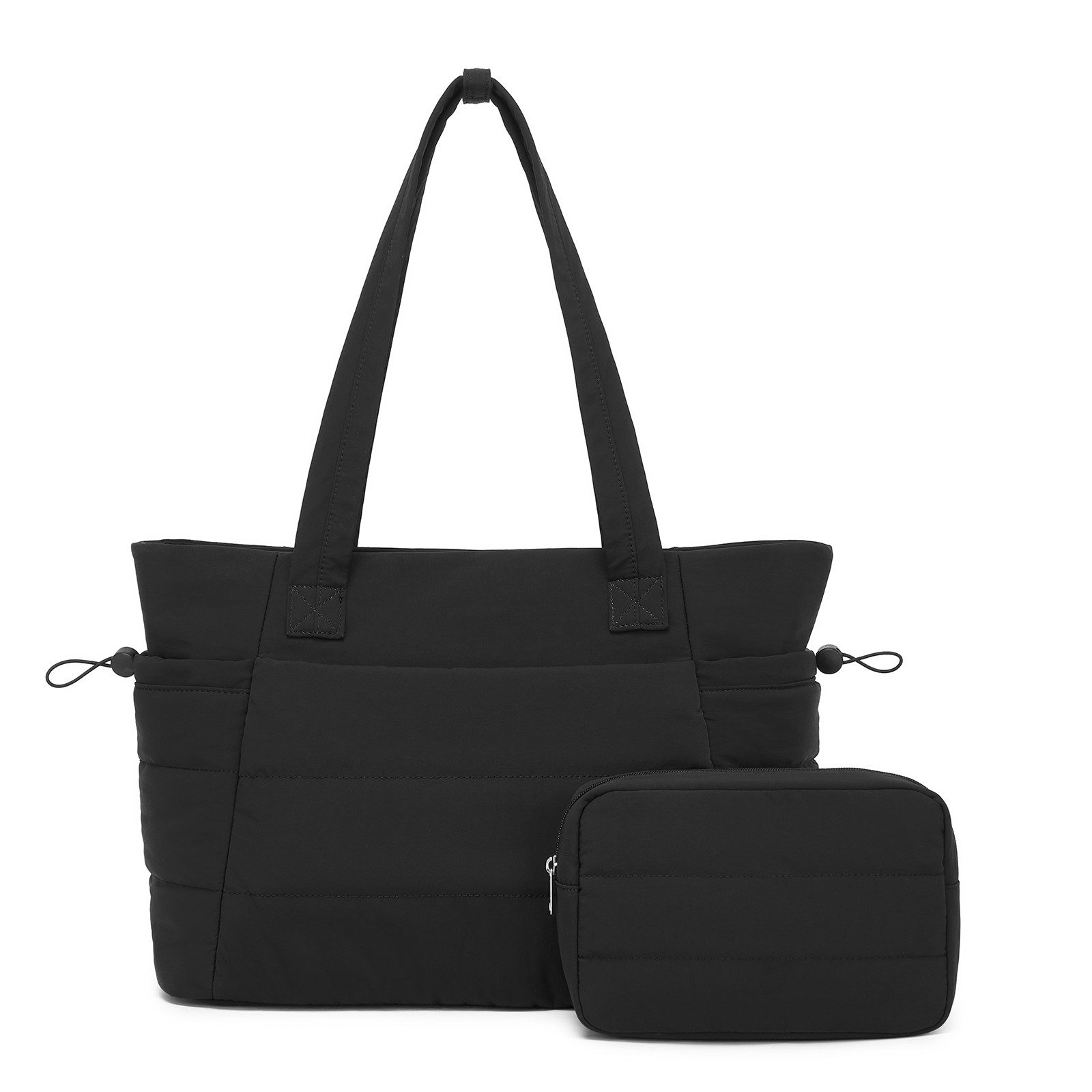 Miss Lulu Handtasche Damen Tote Bag Taslan-Nylon, 23L Handtasche mit 15,6 Zoll Laptopfach
