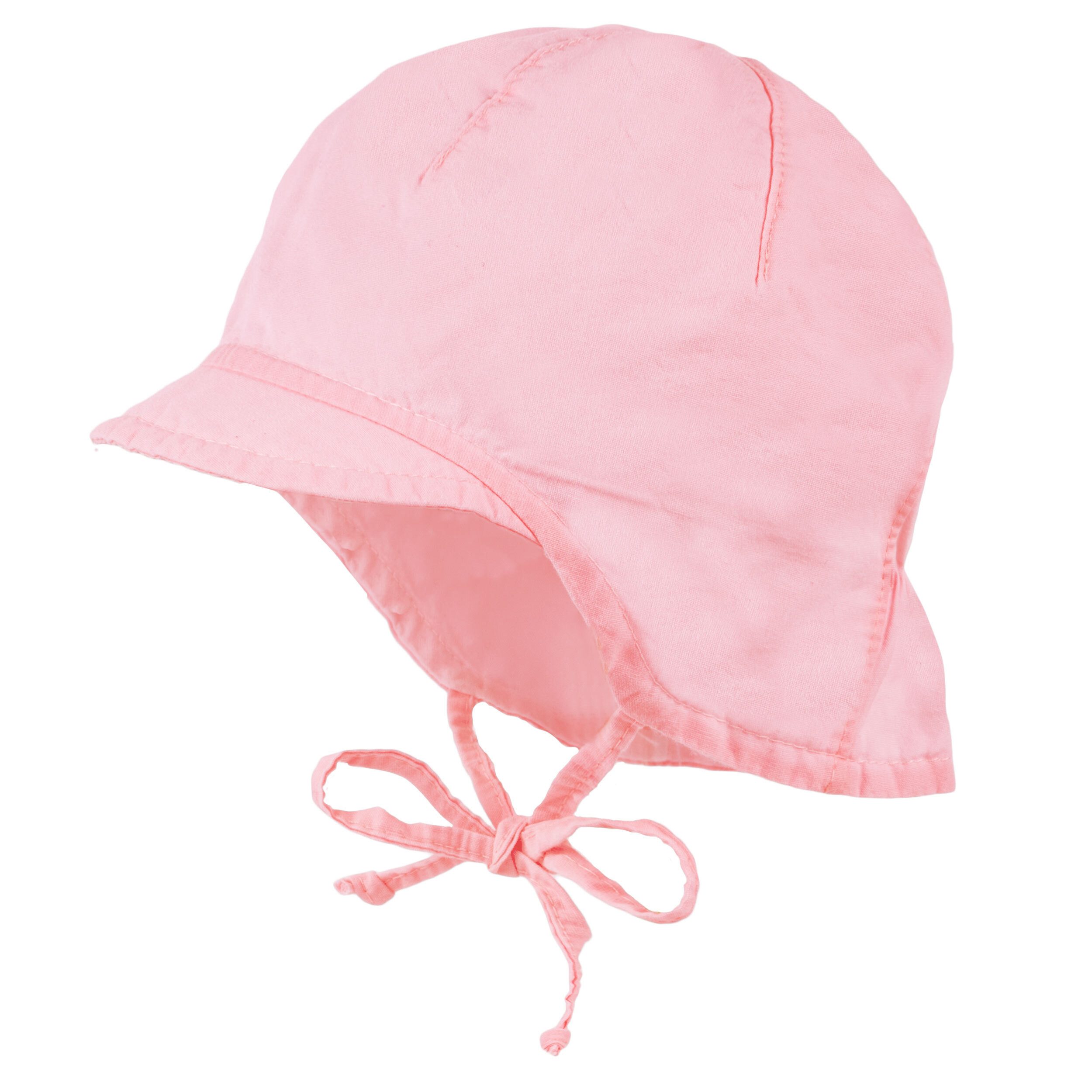 MAXIMO Fischerhut GOTS BABY-Schildmütze kurzer Nackenschutz, Waschoptik, Bindeband (1-St)