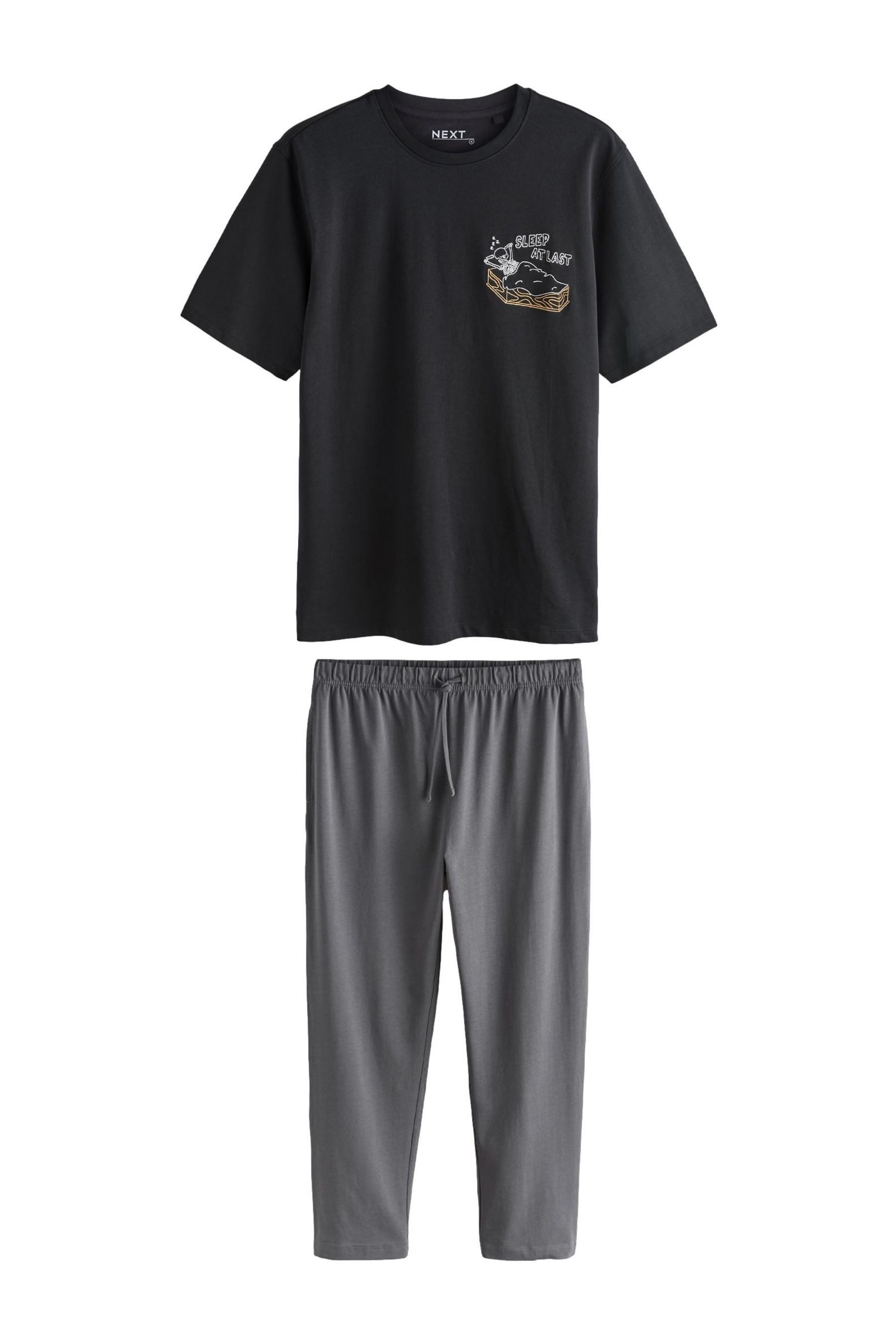 Next Pyjama Schlafanzug aus Jersey, Halloween (2 tlg)