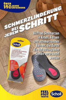 Scholl Einlegesohlen In-Balance 3/4 bei Schmerzen Knie bis Ferse, Sohlen bei Schmerzen von Knie bis Ferse