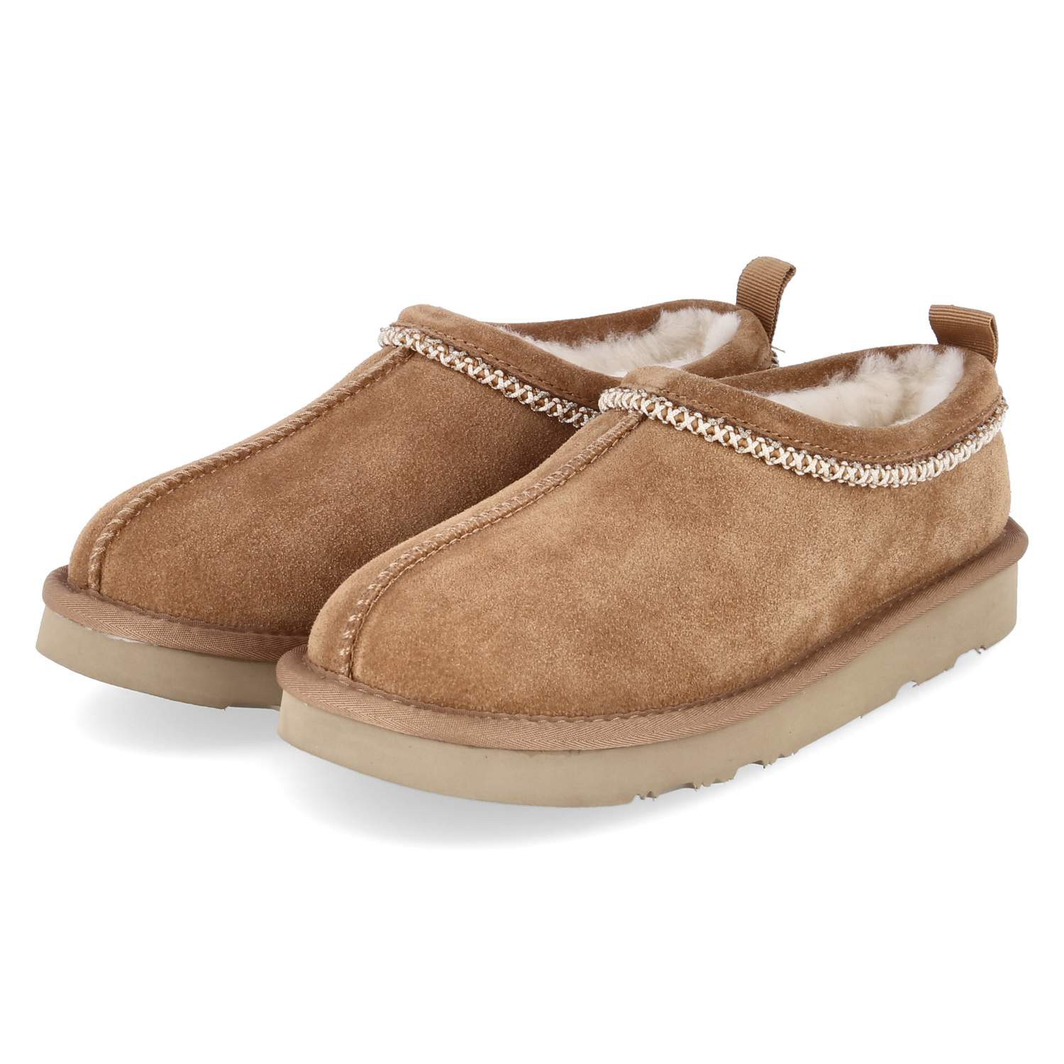Australia Luxe Collective Australia Luxe OUTBR206N-CH Damen Rauleder braun Pantolette