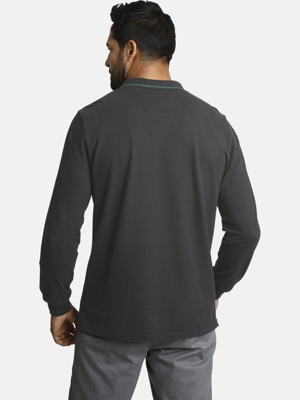 Jan Vanderstorm Langarm-Poloshirt ELLIS in hochwertiger günstig online kaufen