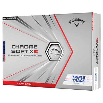 Callaway Golfball Callaway Chromesoft X LS Triple Track White