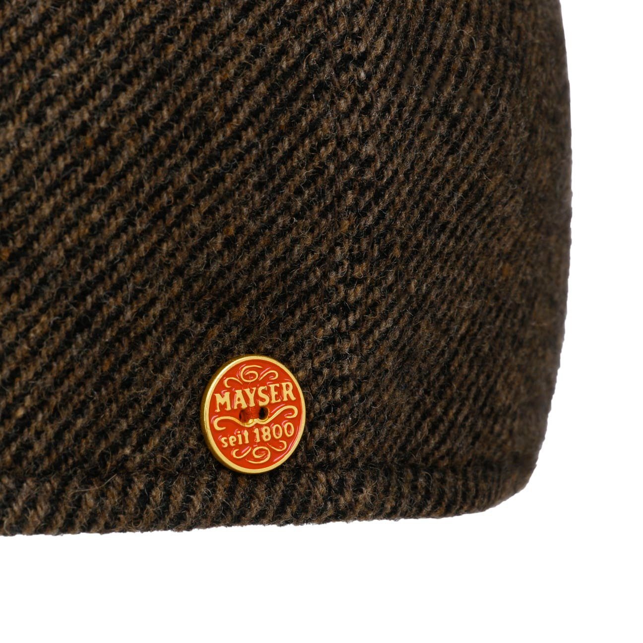 Mayser Flat Cap EU mit in Schirmmütze Schirm, the Made (1-St)