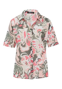 FRANK WALDER Hemdbluse mit floralem Print
