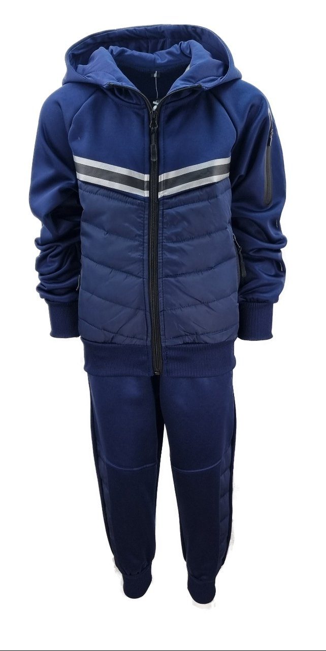 Jogginganzug Gefütterter Jungen/Mädchen Trainingsanzug Freizeitanzug JF572