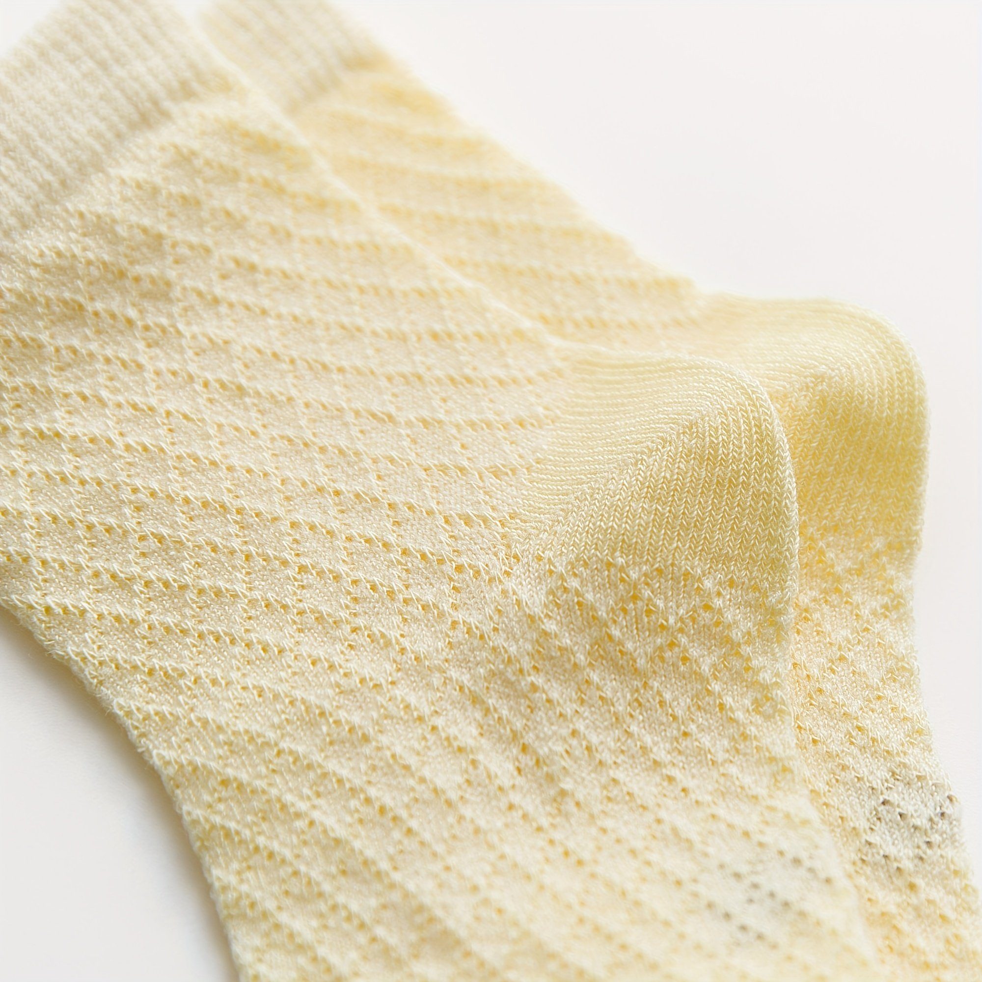 DEBAIJIA Freizeitsocken 5 Paar Baby Kinder Atmungsaktive Mesh Socken Fit für 0-5 Jahre