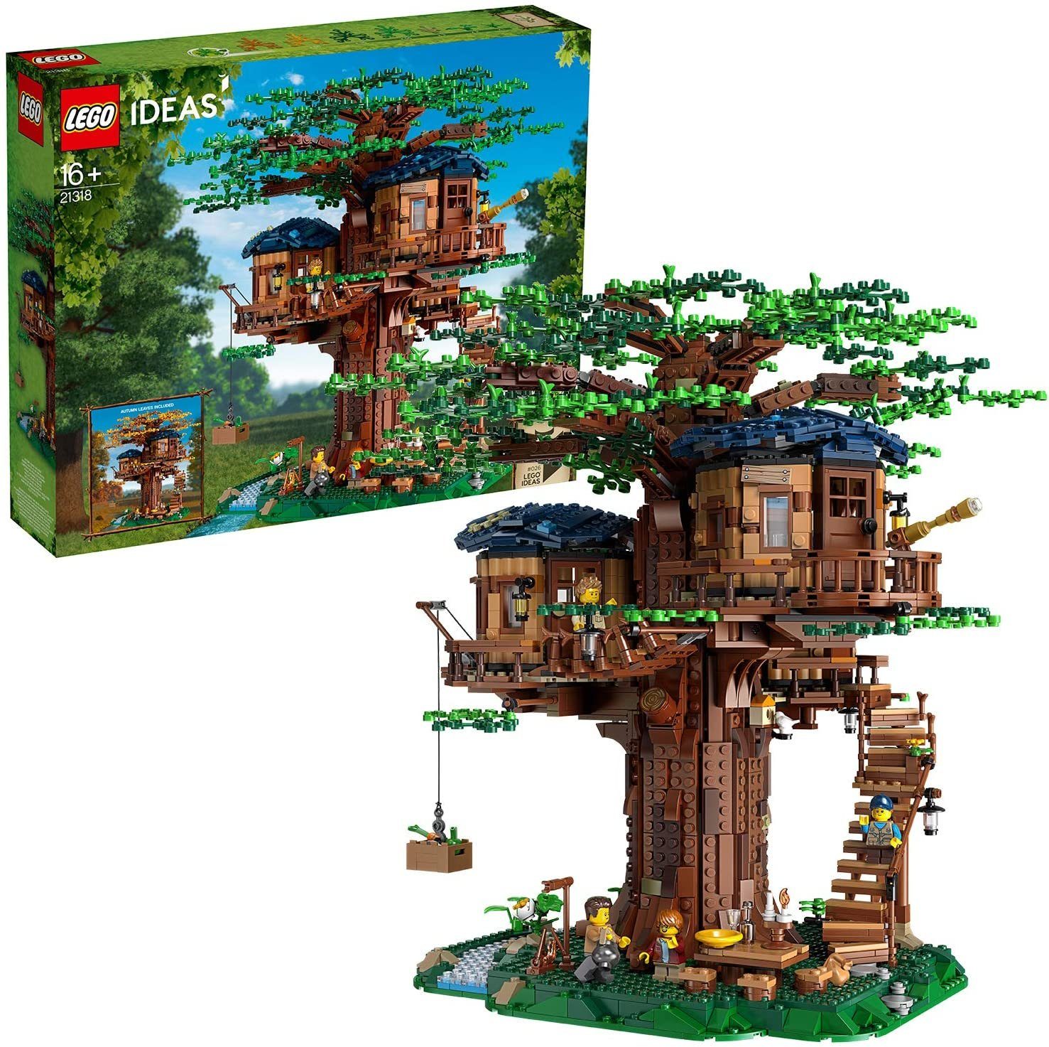 LEGO® Ideas - Baumhaus (21318) Konstruktions-Spielset, (3036 St., LEGO 21318)