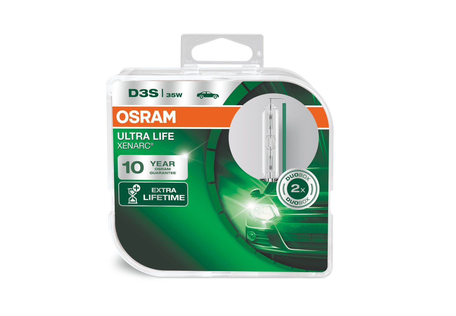 Osram Spezialleuchtmittel OSRAM XENARC ULTRA LIFE D3S PK32d-5 42 V/35 W (2er Box)