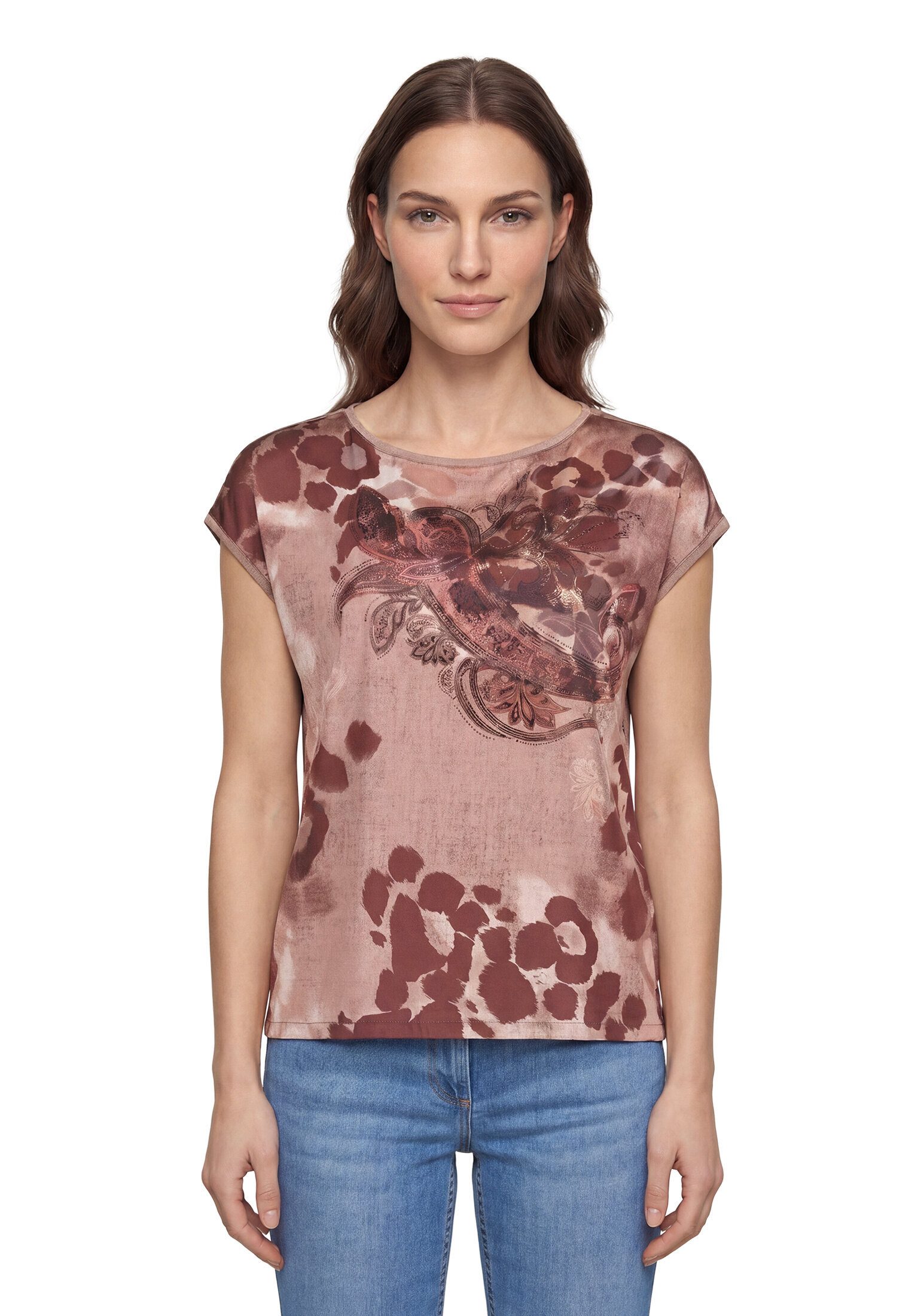 Betty Barclay Kurzarmshirt Damen mit Aufdruck (1-tlg)