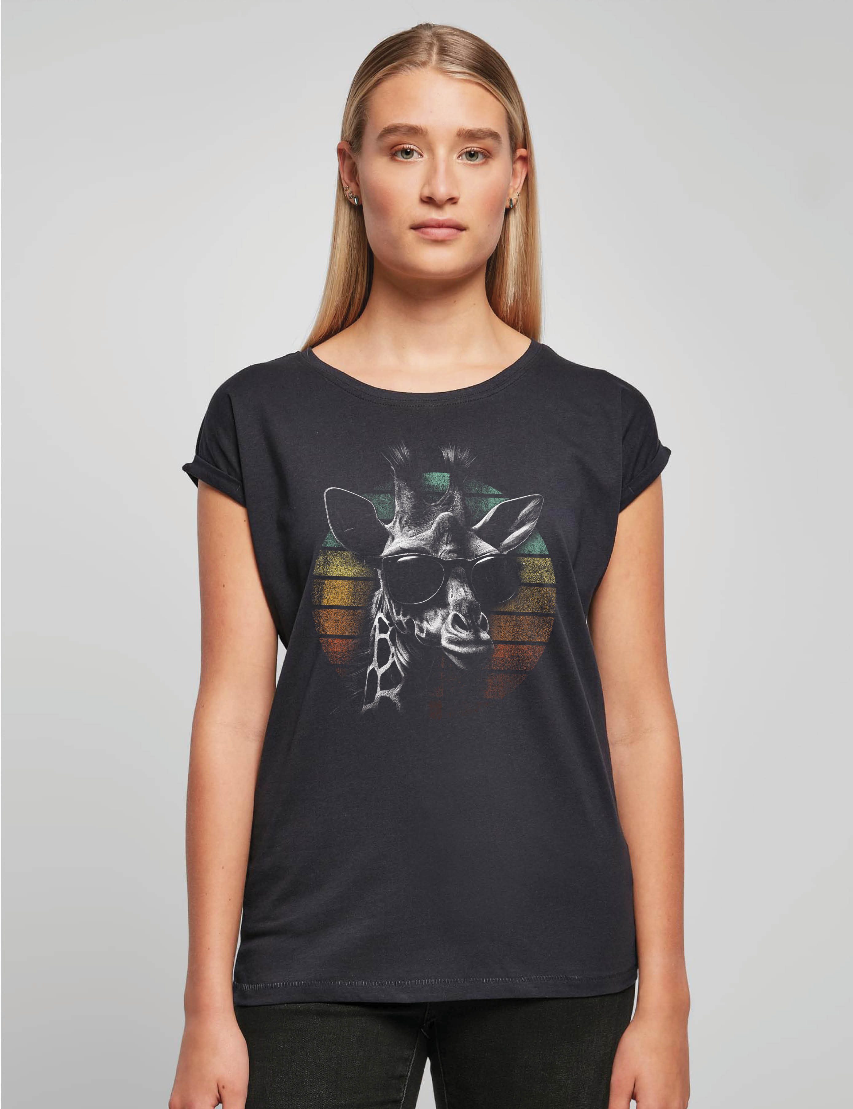 Youth Designz Print-Shirt "Retro Giraffe" Damen günstig online kaufen