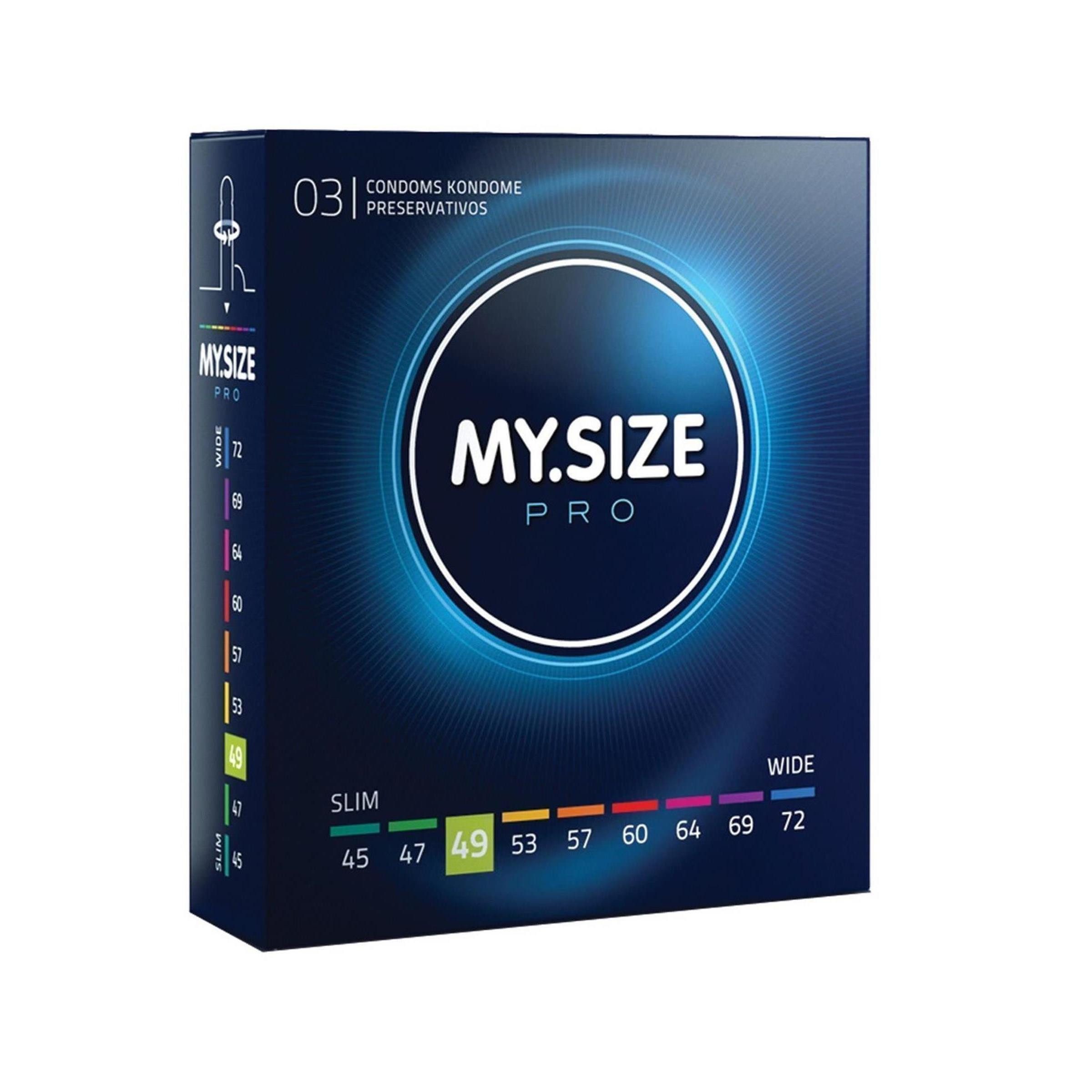 MY.SIZE XXL-Kondome MY.SIZE - MY.SIZE PRO 49 - (div. Varianten), 3 St.