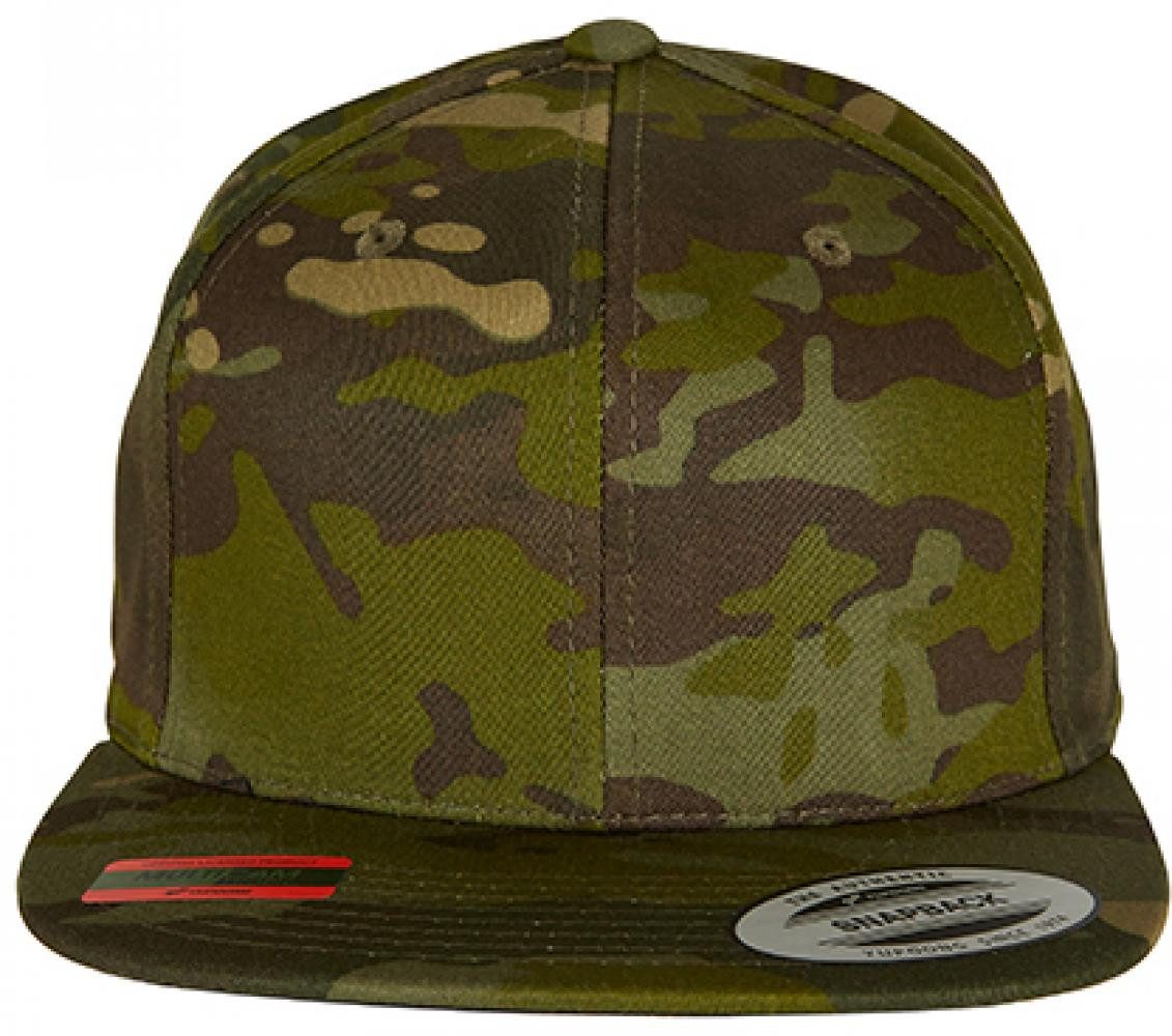 Baseball Cap Classic Snapback Multicam, Tonaler Snap-Verschluss