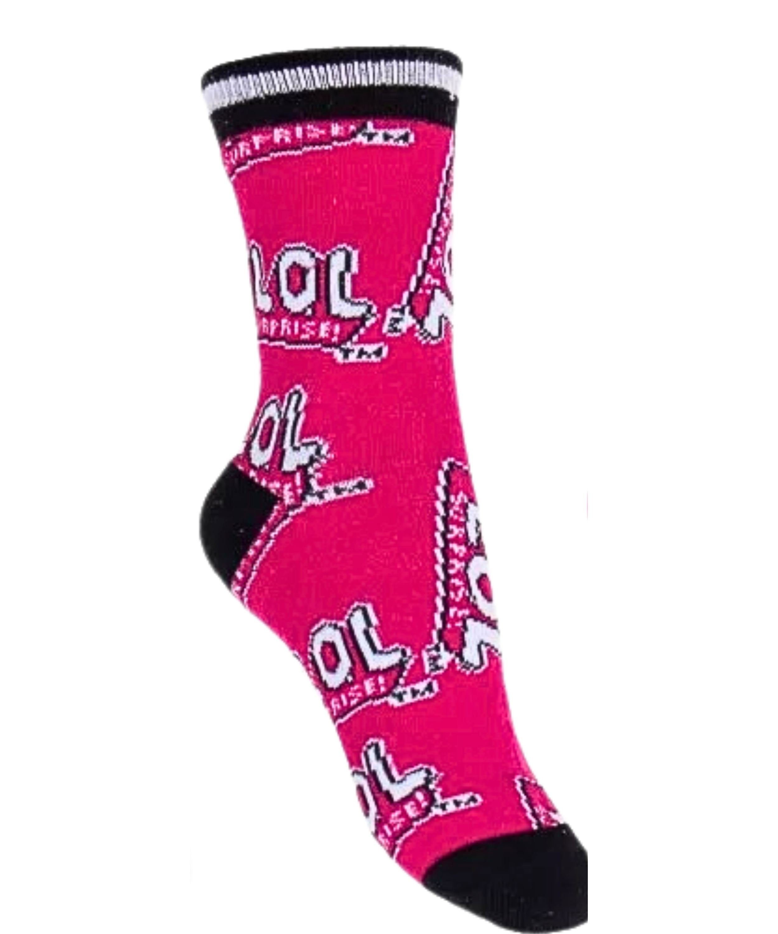 L.O.L. Socken (3-Paar) 23-30 SURPRISE! mit Mädchensocken Gr. Glitzer