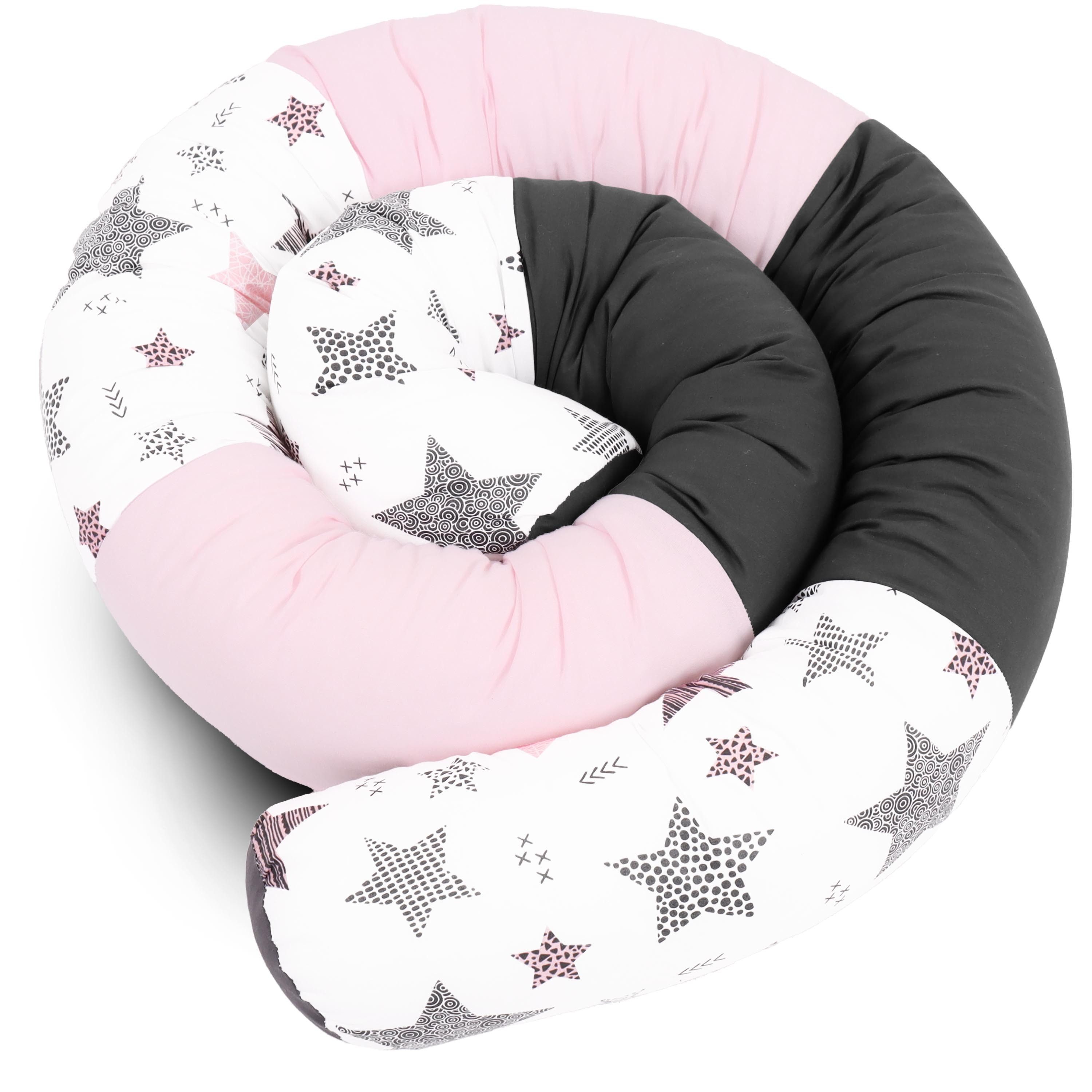 Amilian Nestchenschlange Bettschlange 210cm - Seitenschläferkissen - Nestsc günstig online kaufen