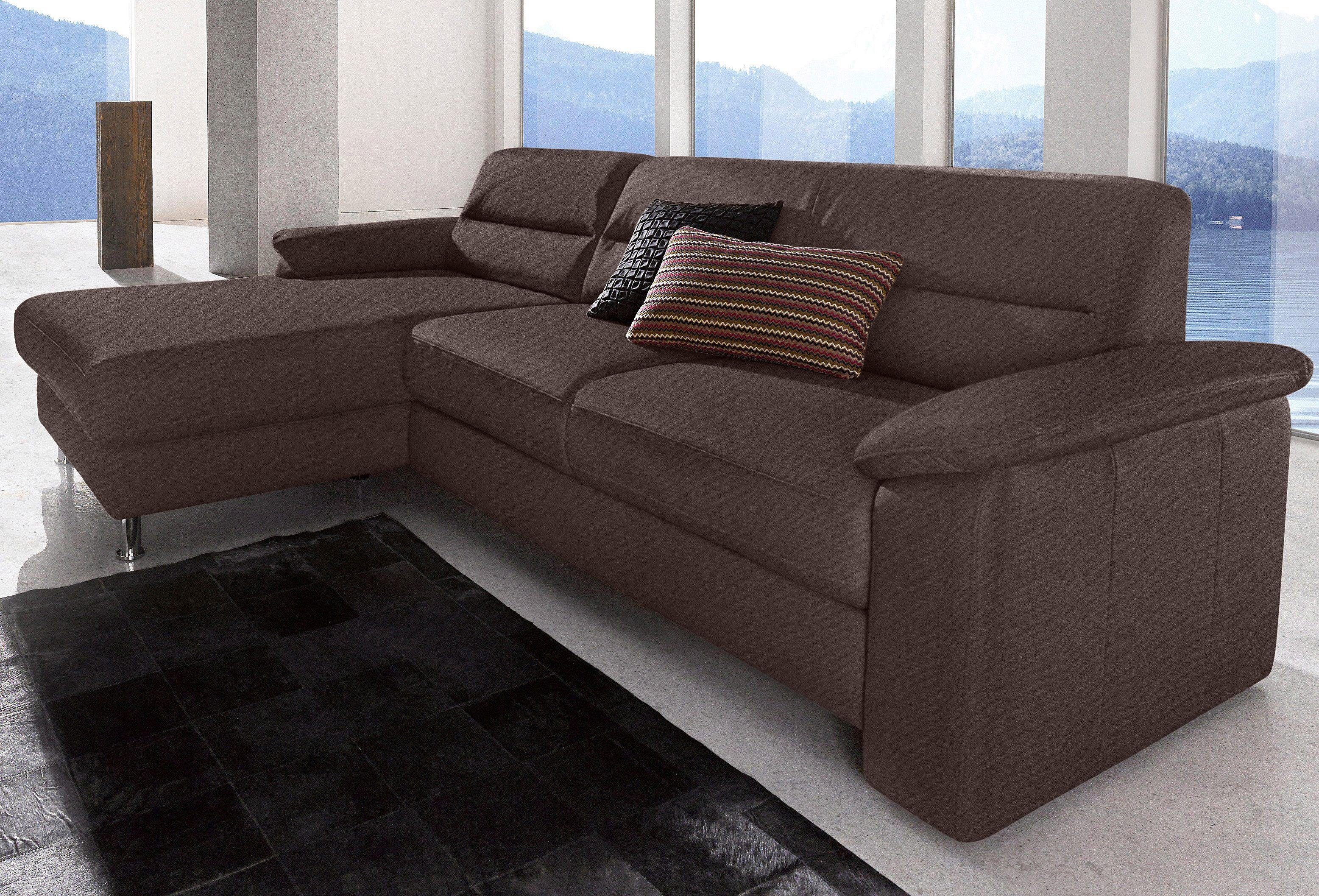 sit&more Ecksofa Ascara L-Form, inklusive Boxspring/Federkern-Polsterung, günstig online kaufen
