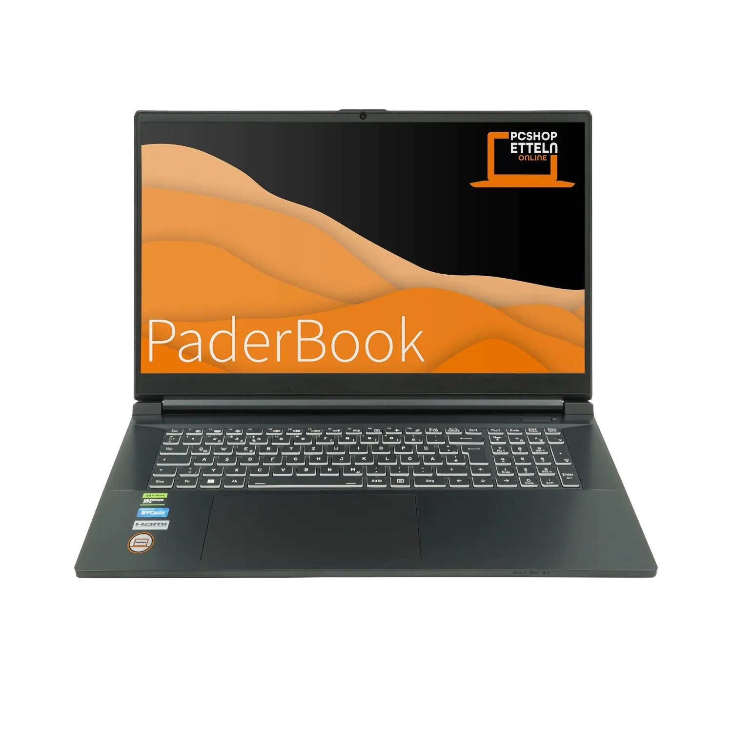 PaderBook CAD i97 Gaming-Notebook (43,90 cm/17.3 Zoll, Intel Core i9 13900H, NVIDIA GeForce RTX 4050, 500 GB SSD, fertig installiert & aktiviert)