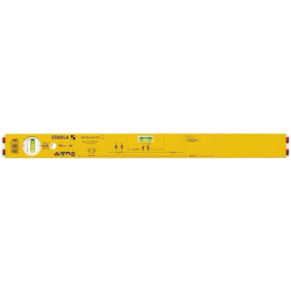 Stabila Wasserwaage Wasserwaage 16881, mit Magnet