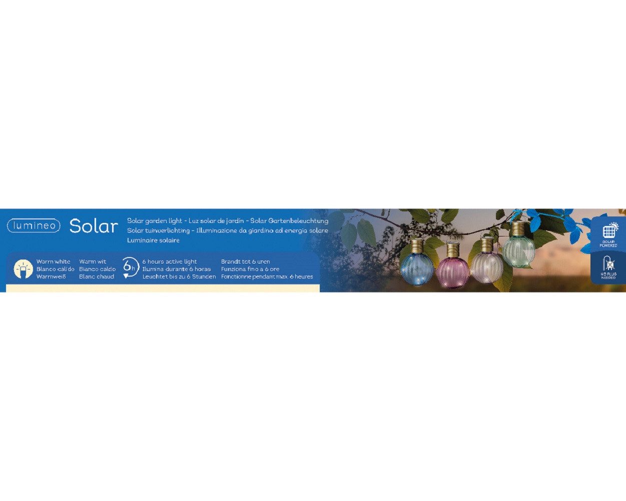 Kaemingk LED Gartenleuchte Solar Birne Plastik günstig online kaufen
