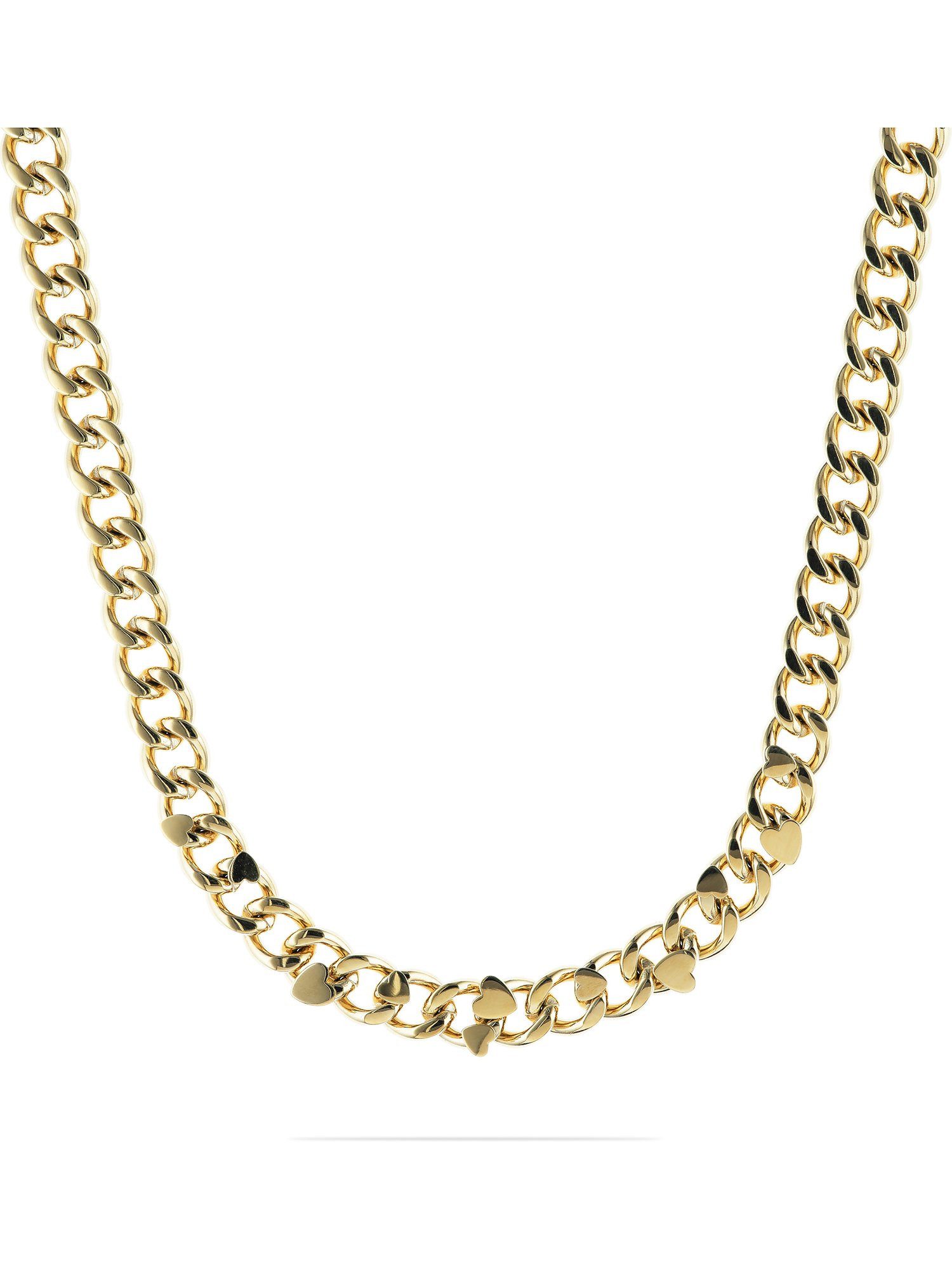 Edelstahlkette Guido Maria Kretschmer Damen-Kette Edelstahl Herz