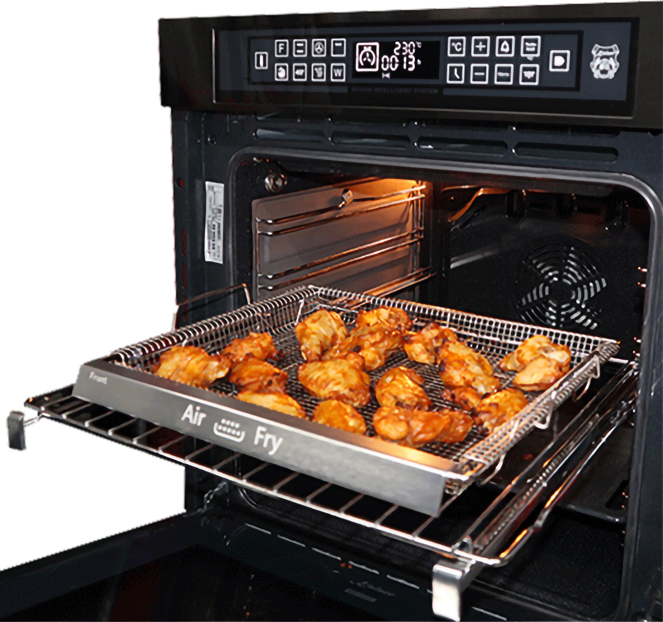 Kaiser Küchengeräte Backofen-Set Herd Set Autark Einbaubackofen,79L 15 Fkt. Grill Air fryer Full Touch mit Induktionskochfeld 90 cm TFT Display EH 6306 RS+KCT 9140 FI, mit 1-fach-Teleskopauszug, Katalytische Selbstreinigung