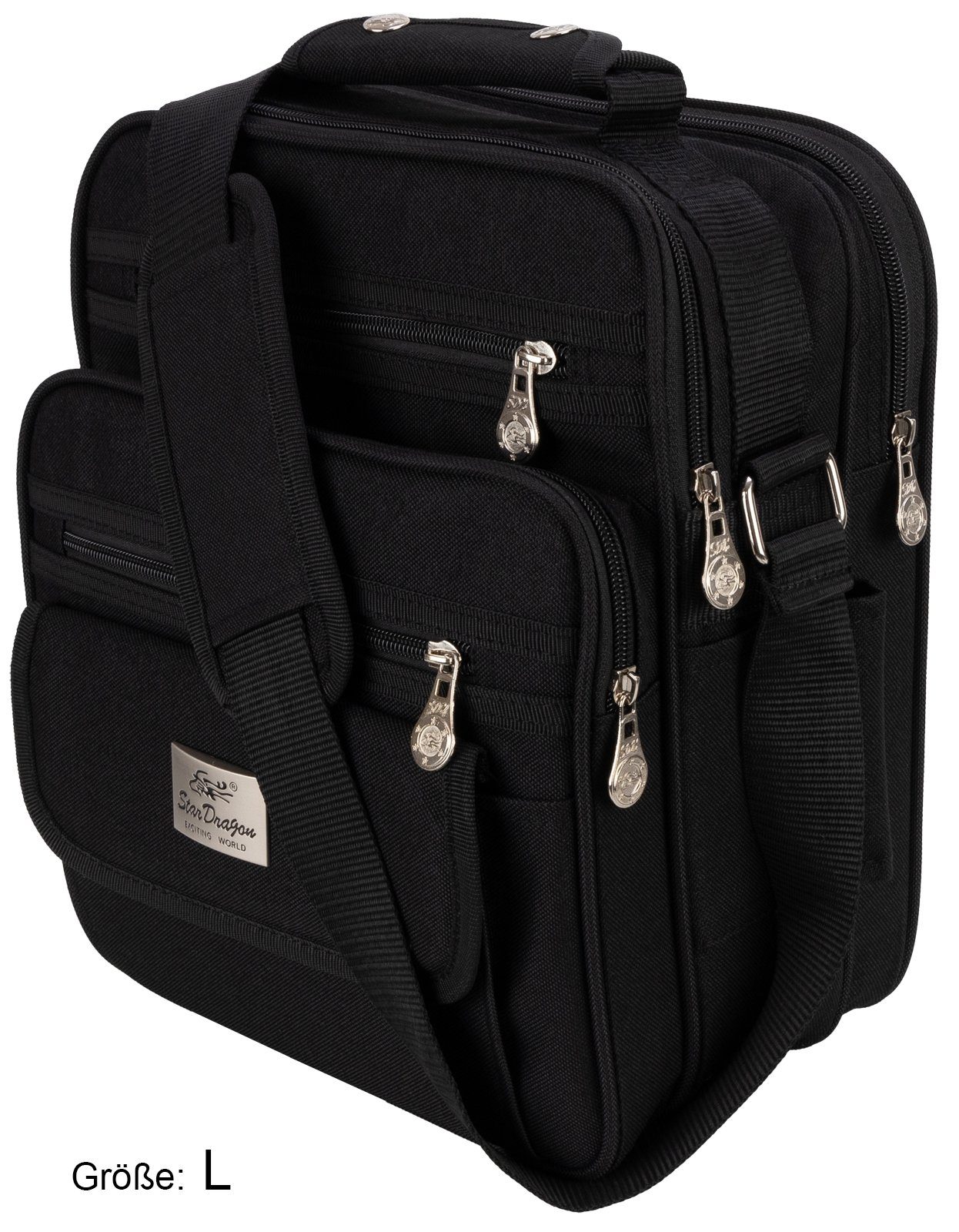 EAAKIE Umhängetasche Tasche Arbeitstasche Umhängetasche Flugbegleiter Herrentasche – Bild 4 von 5