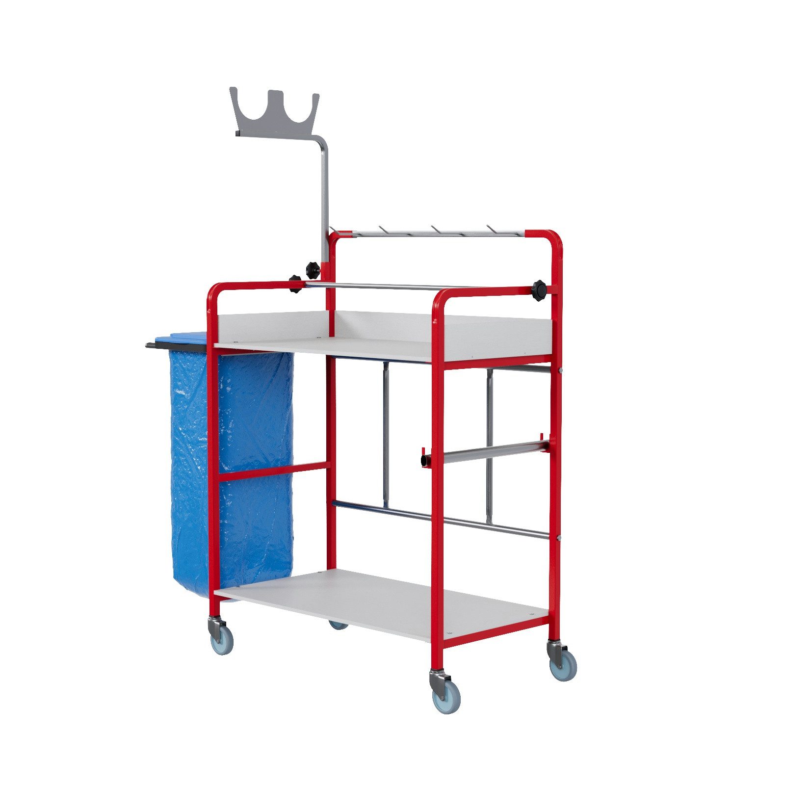 QLS Rollwagen Lackierwagen, Lackierständer Arbeitswagen mobil Werkstattwagen