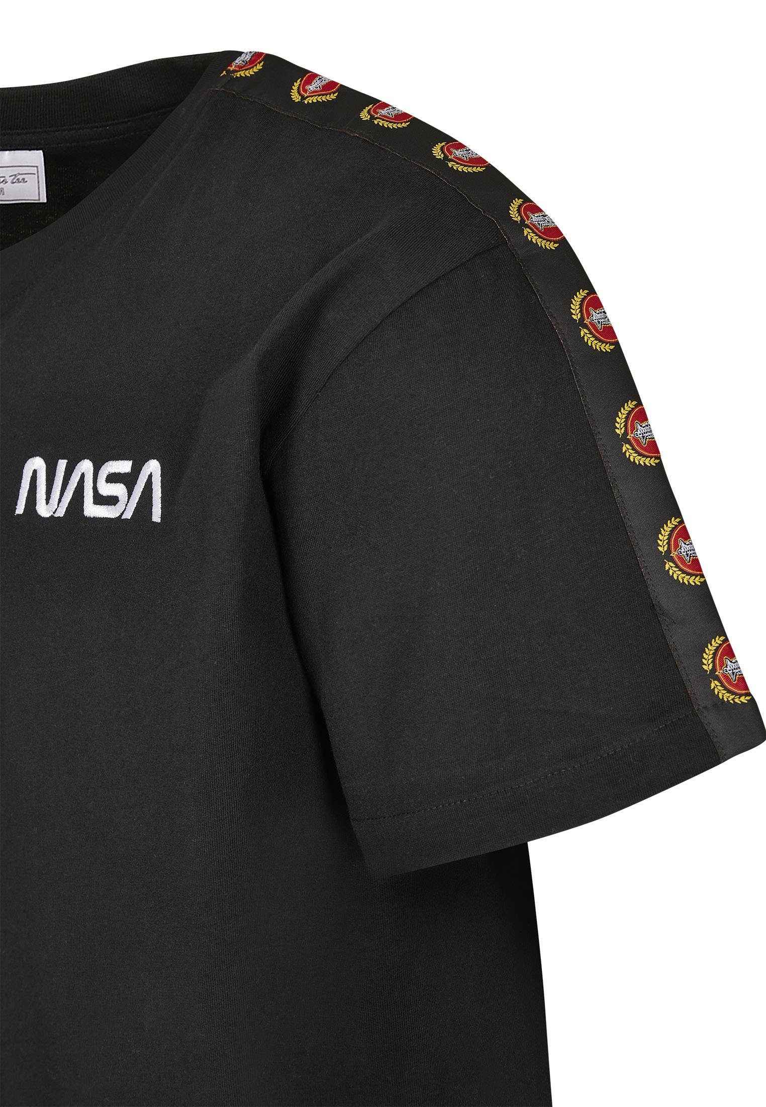 T-Shirt Red (1-tlg) MT875 black Spaceship Tee Red Herren NASA Tape Tape NASA Spaceship MisterTee